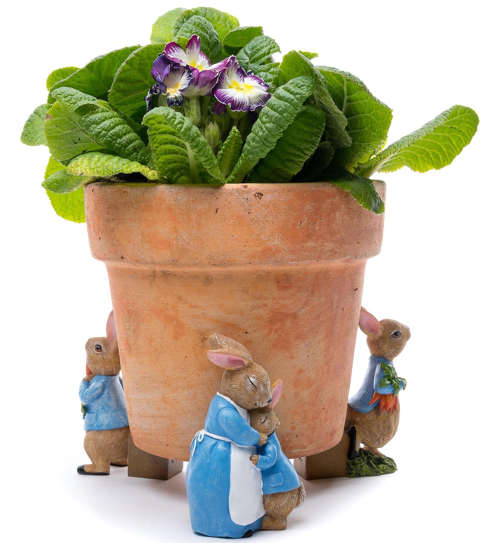 Figurines pieds Déco Lapin Peter Rabbit 1