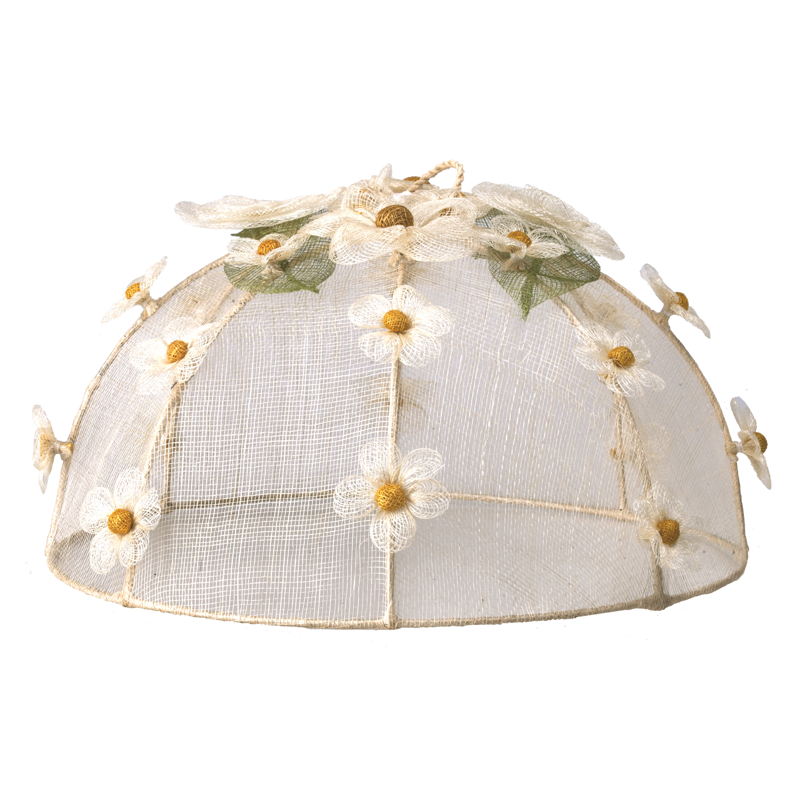 Cloche Fleurs des champs ronde