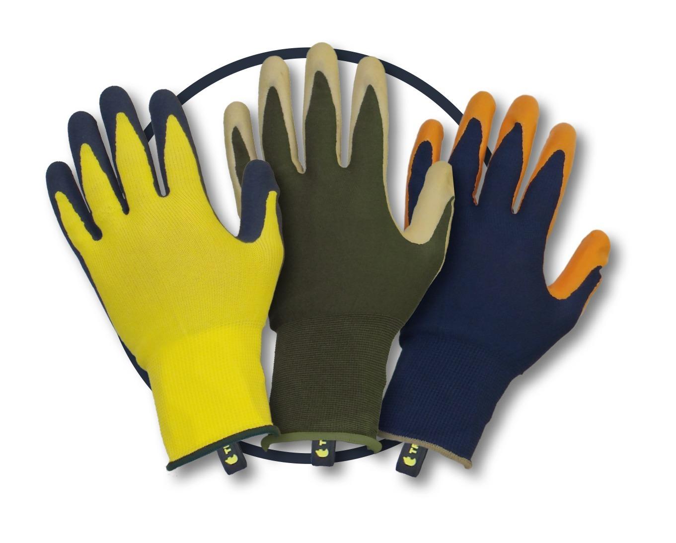 Lot de trois paires de gants jardiniers - Hommes