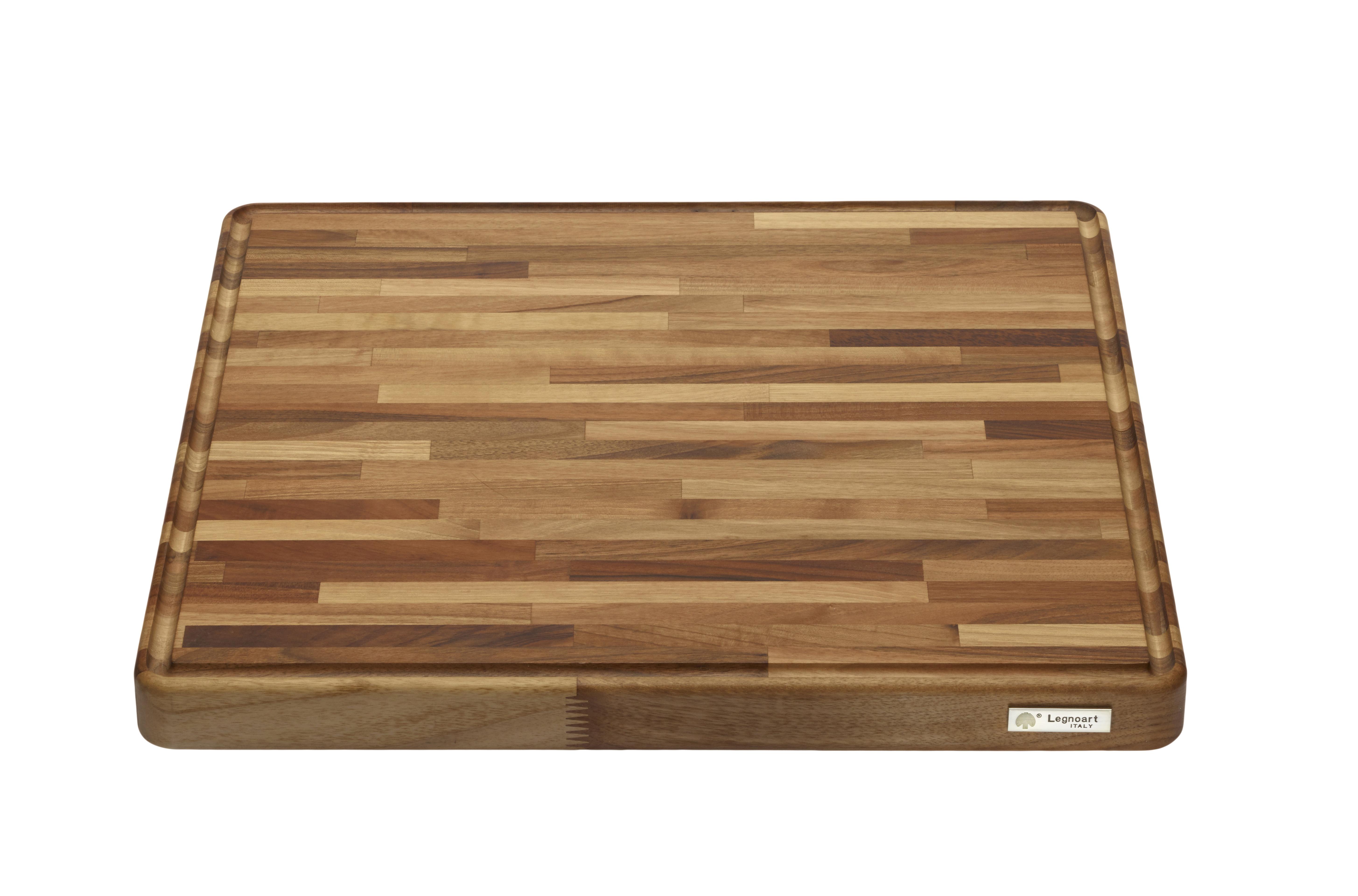 GOURMAND PLANCHE DE TRAVAIL - NOYER NATUREL 500X500X40