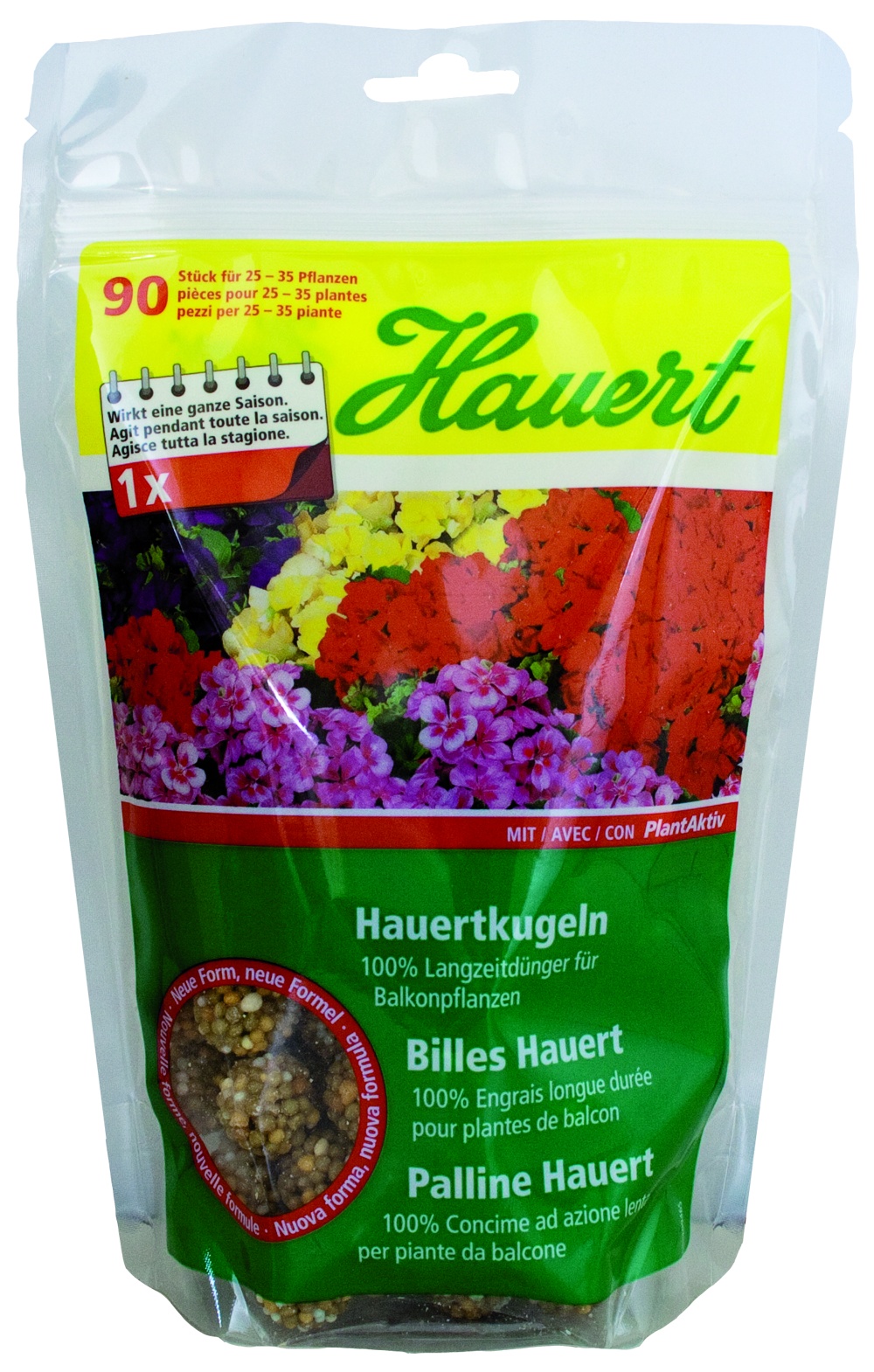 Billes Hauert pour plantes de balcon
