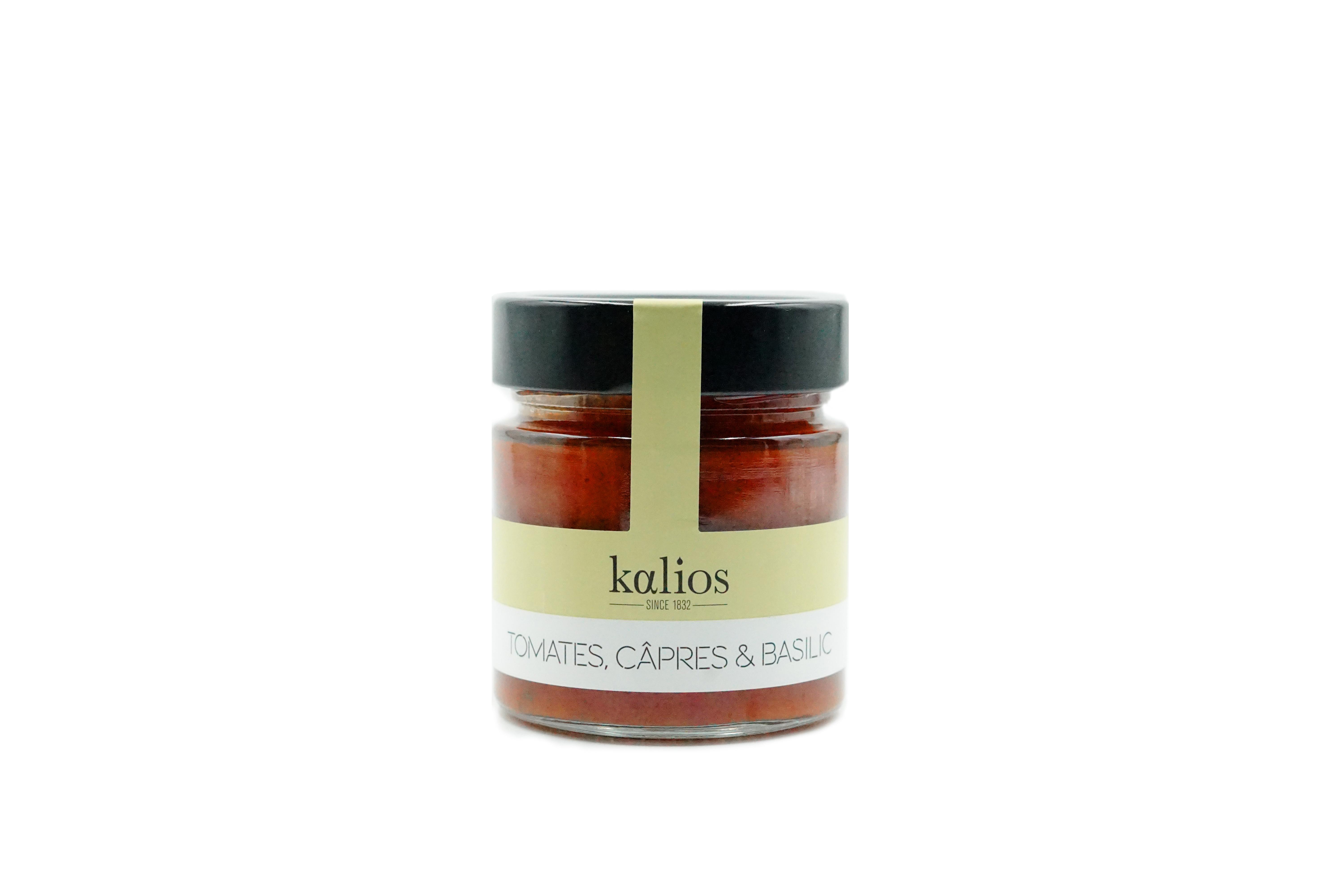 Sauce Tomates, Câpres & Basilic