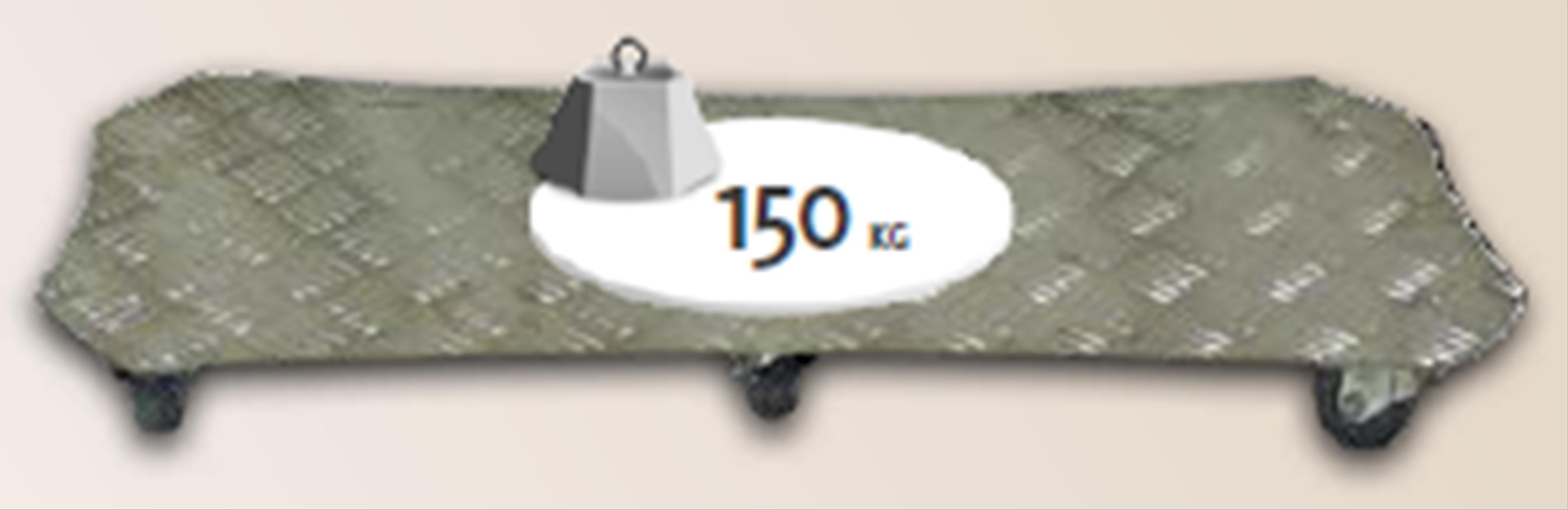 Roule-plantes alu special grand bac