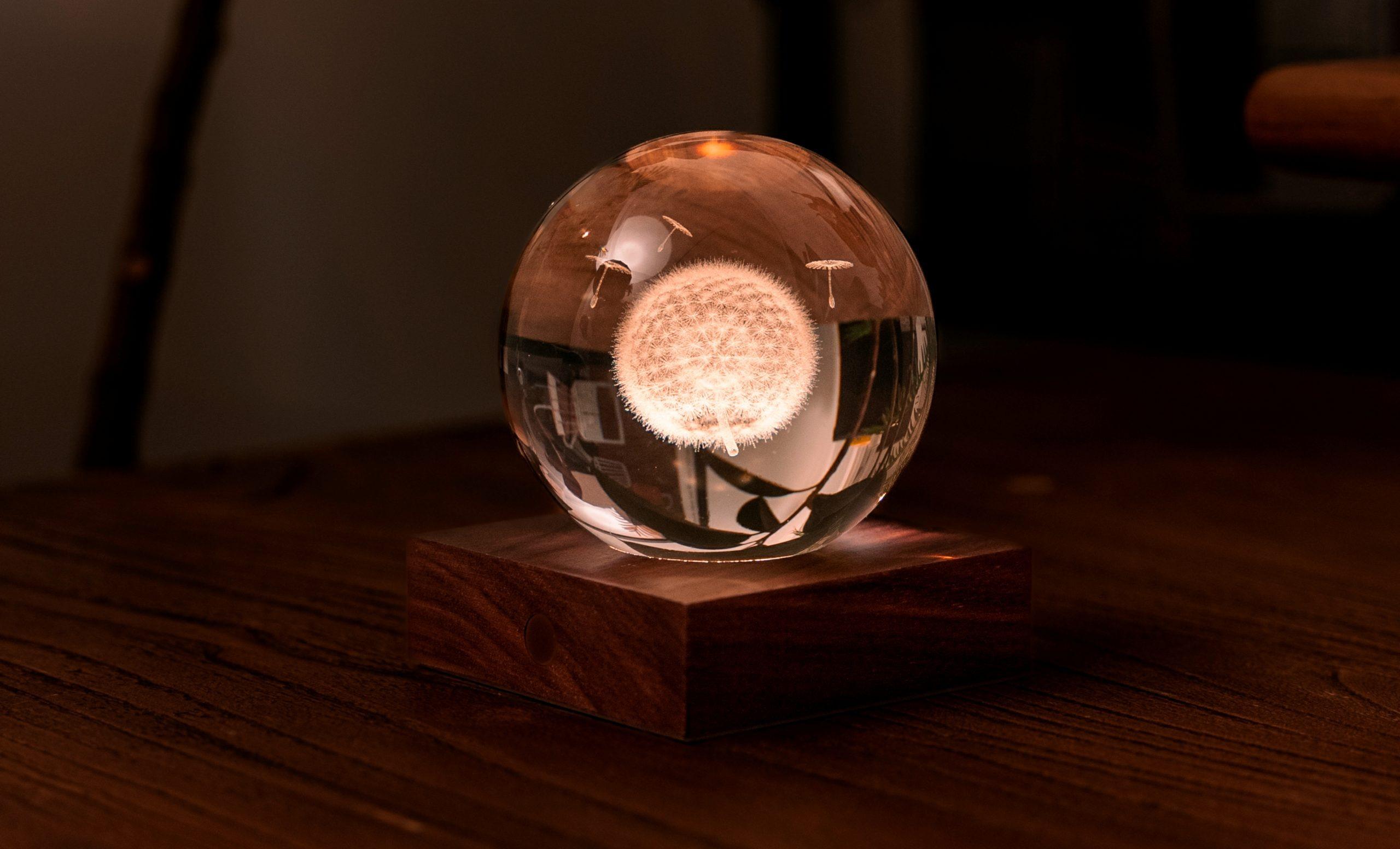 Lumière Cristal Ambre Dandelion