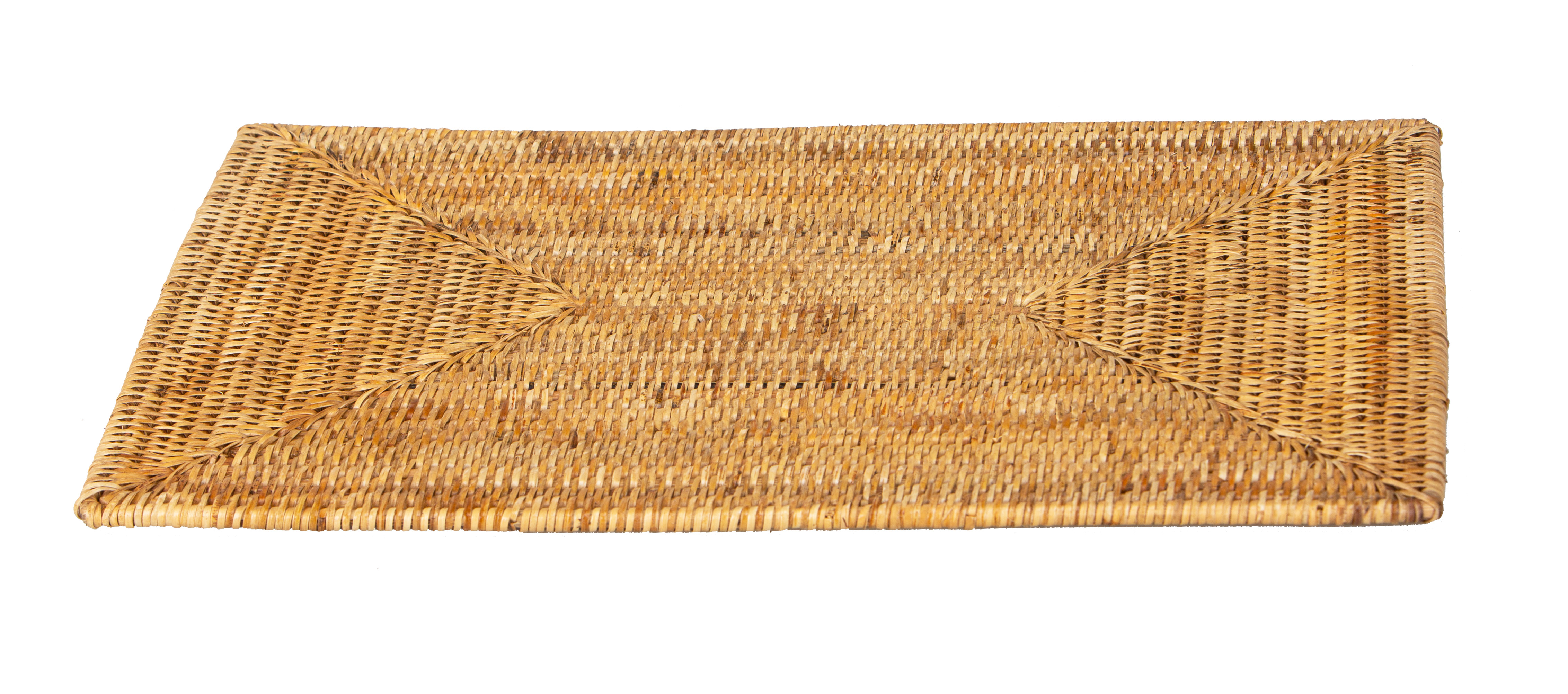 Set de table rectangulaire rotin chic