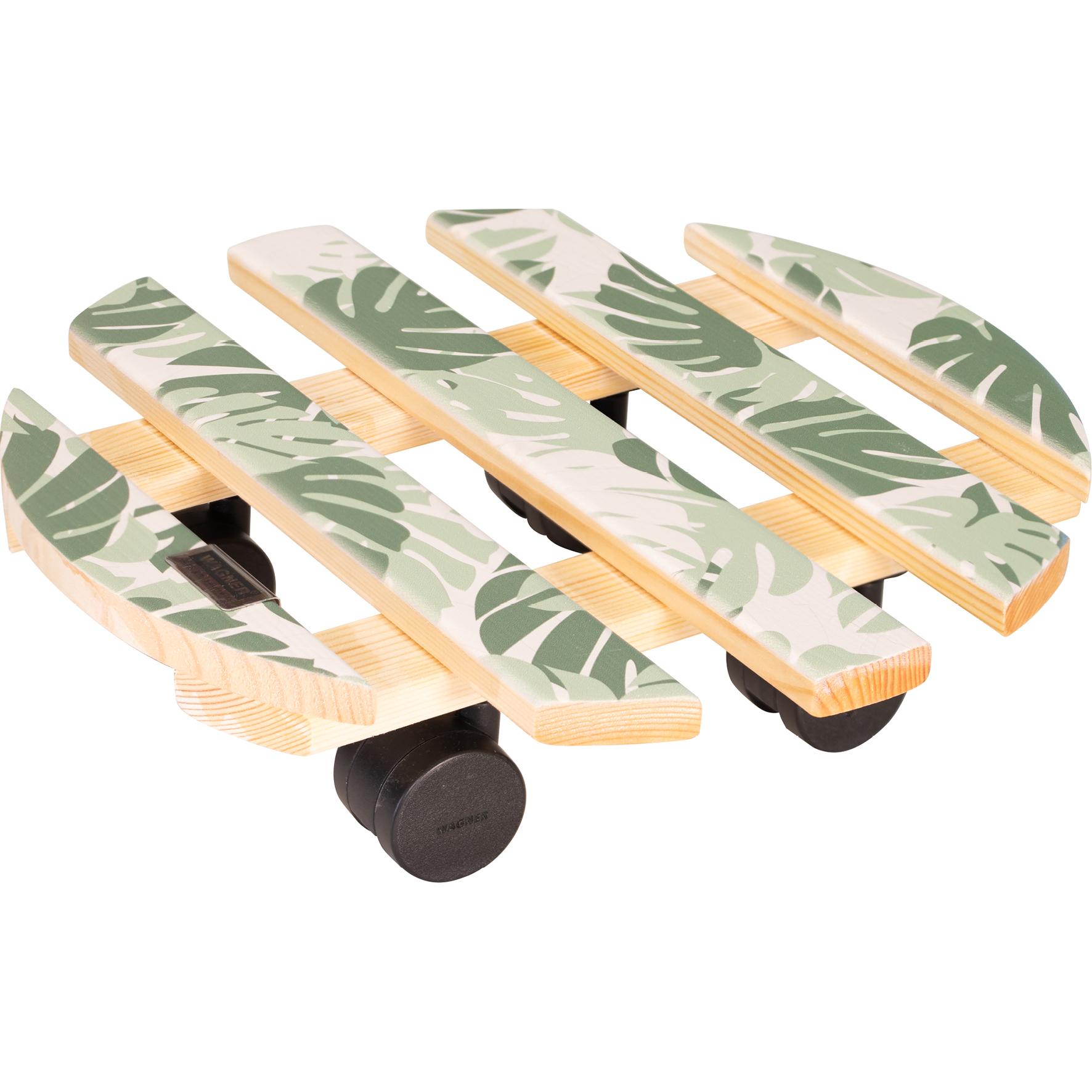 Chariot pin tropical-green
