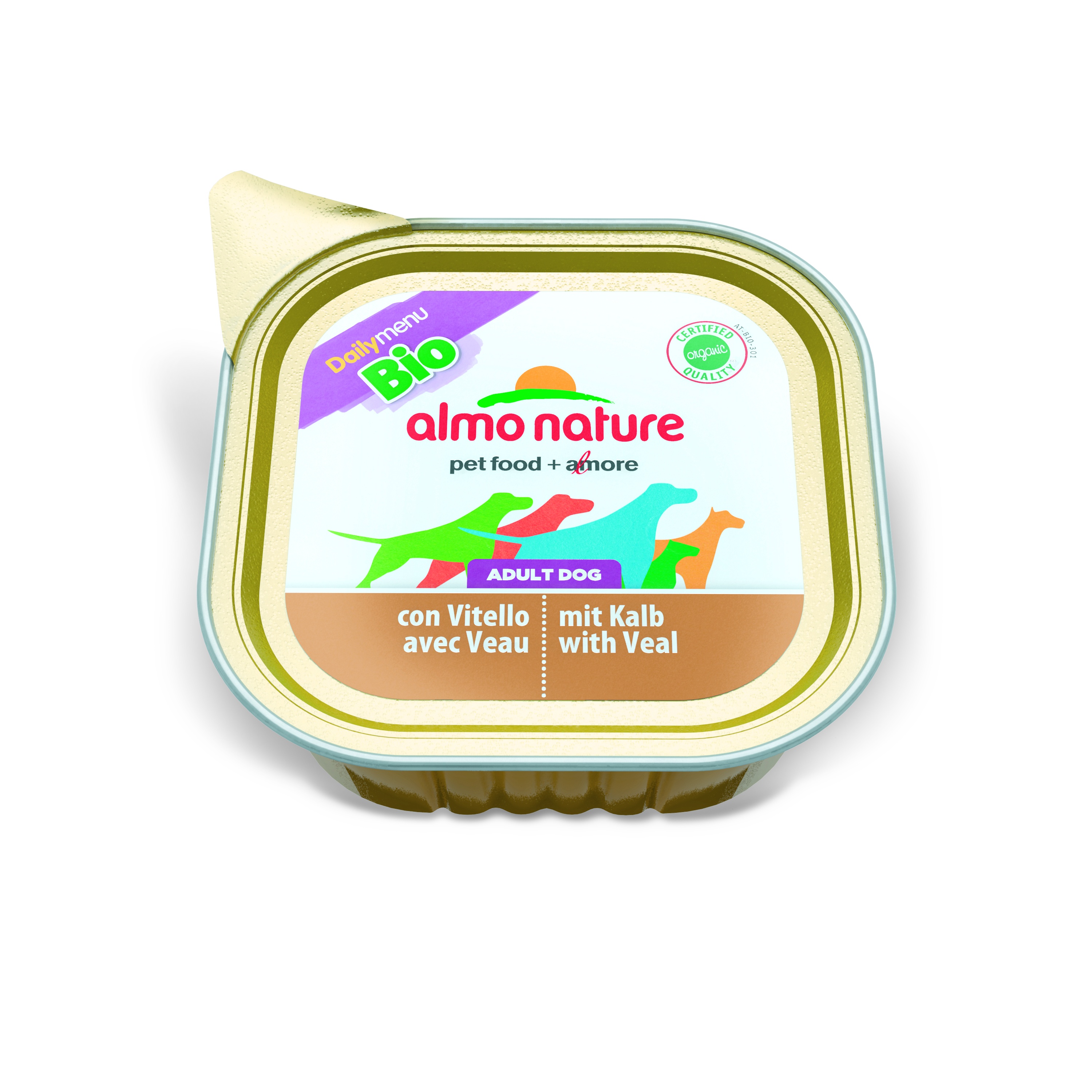 Almo nature PFC Dog Daily menu Bio Veau 100g