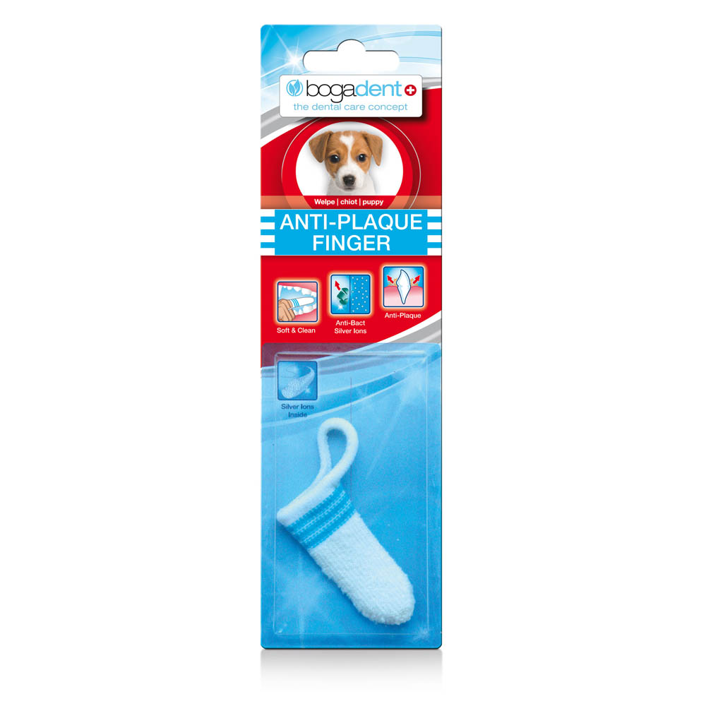 Bogadent Anti-Plaque doigt chiot 1 pce
