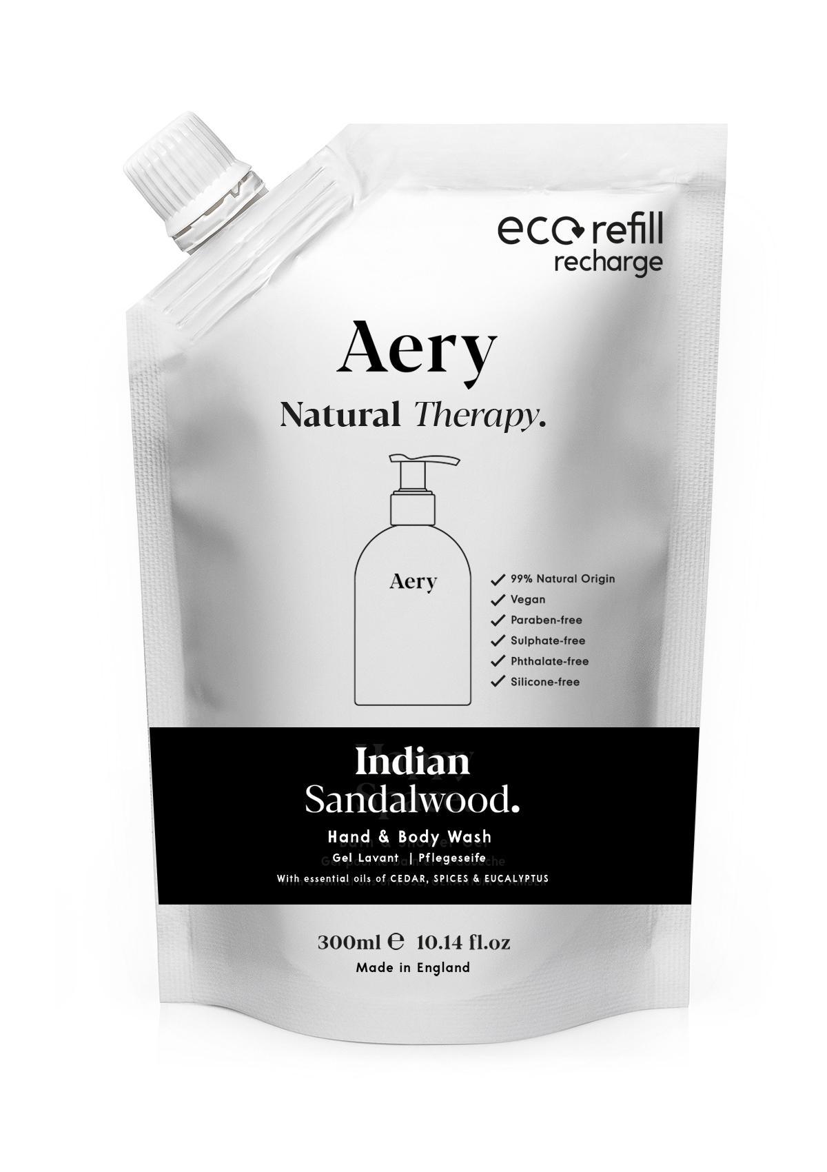 Recharge Savon Indian Sandalwood mains & corps