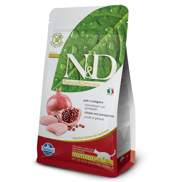 N&D PRIME FELINE Poulet & Grenade 1.5kg