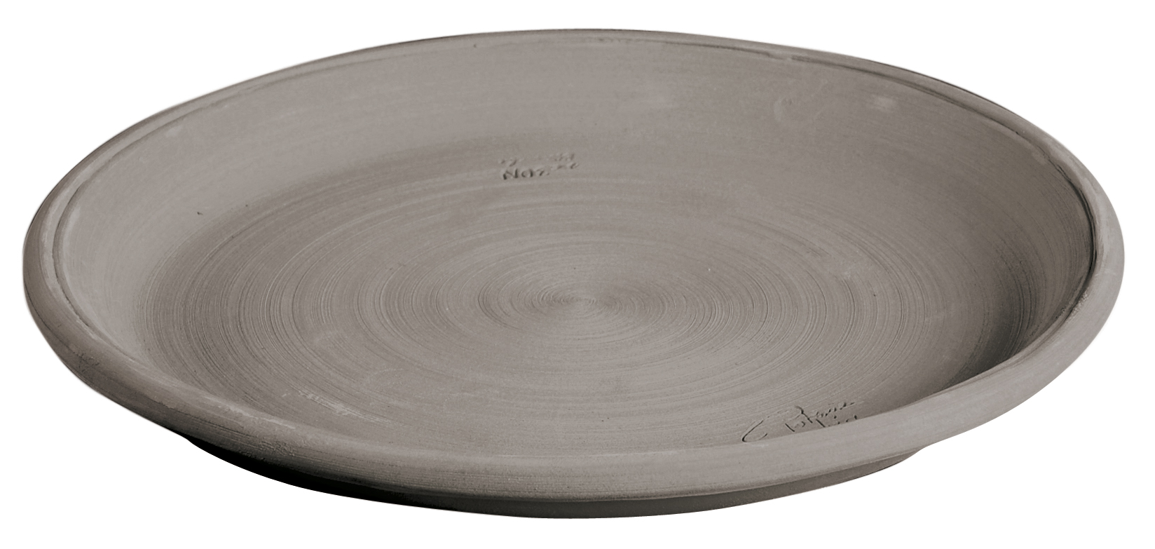 Soucoupe Assiette  45 cm Gris