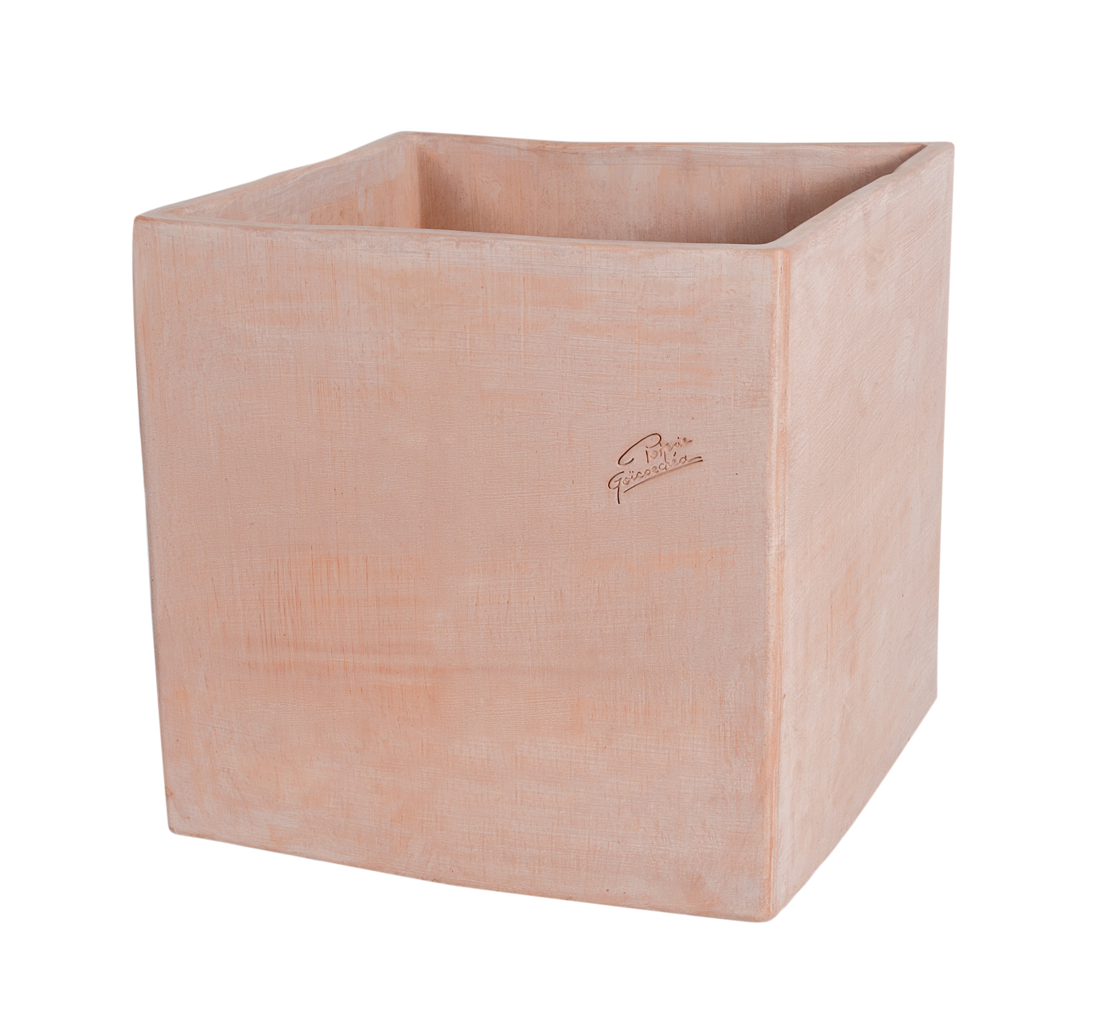 Carre contemporain 24 cms gris