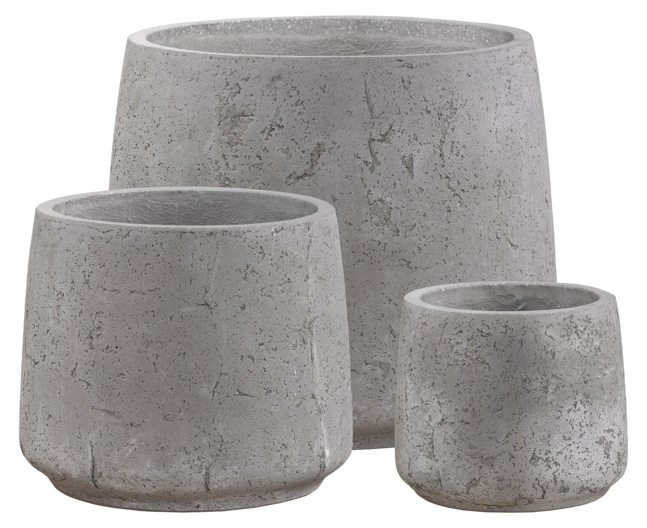 Pot en tasse gris S