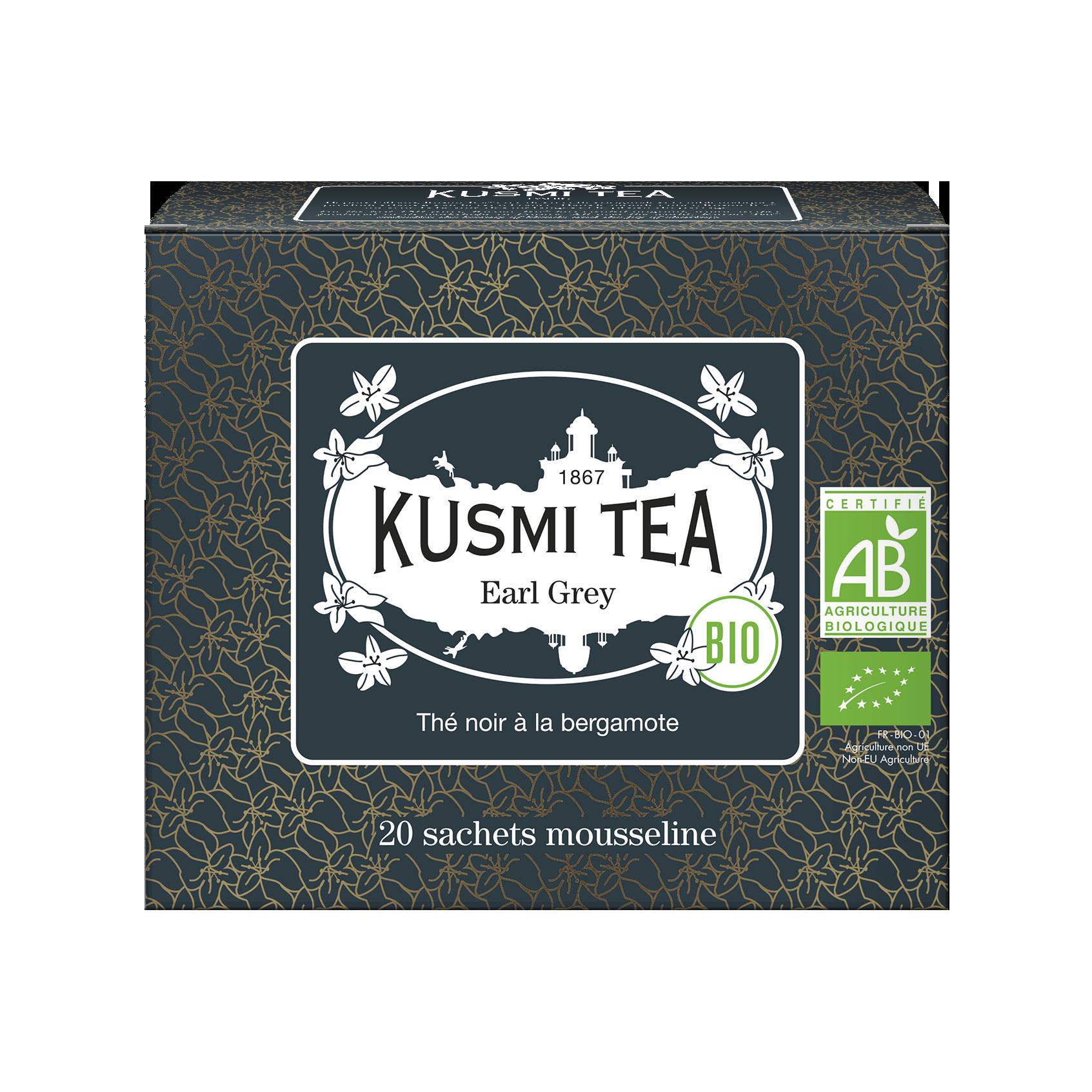 Earl Grey Bio - Etui 20 sachets mousseline - 40gr