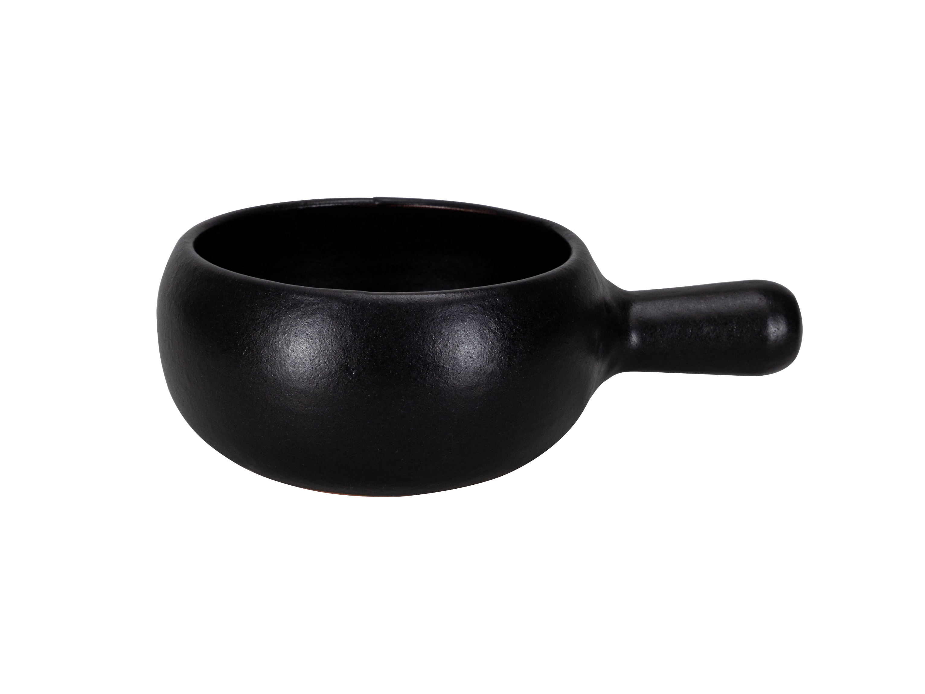 Caquelon à fondue au Fromage  Bombata-Uni  noir