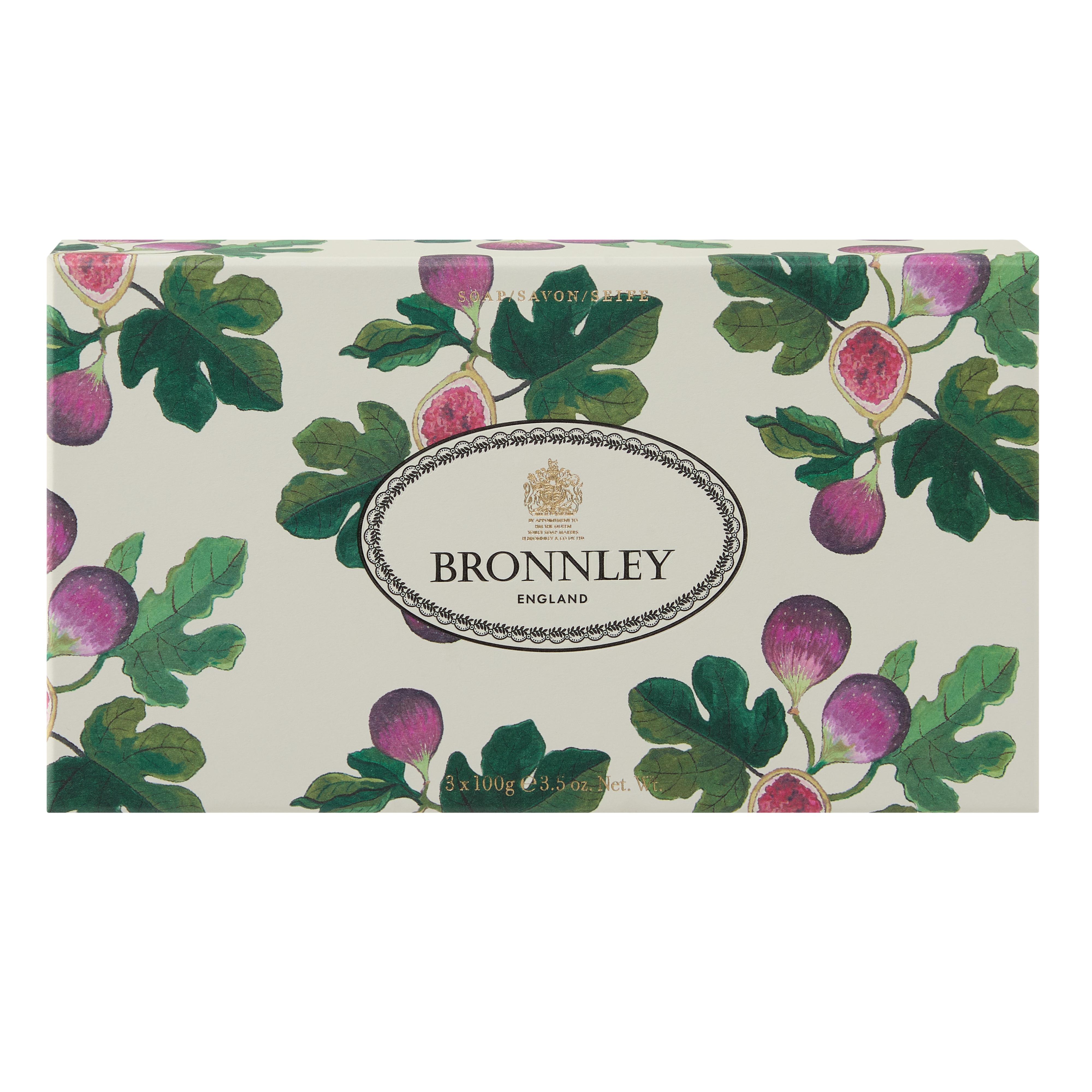 Coffret 3 savons Figue sauvage Bronnley 1884