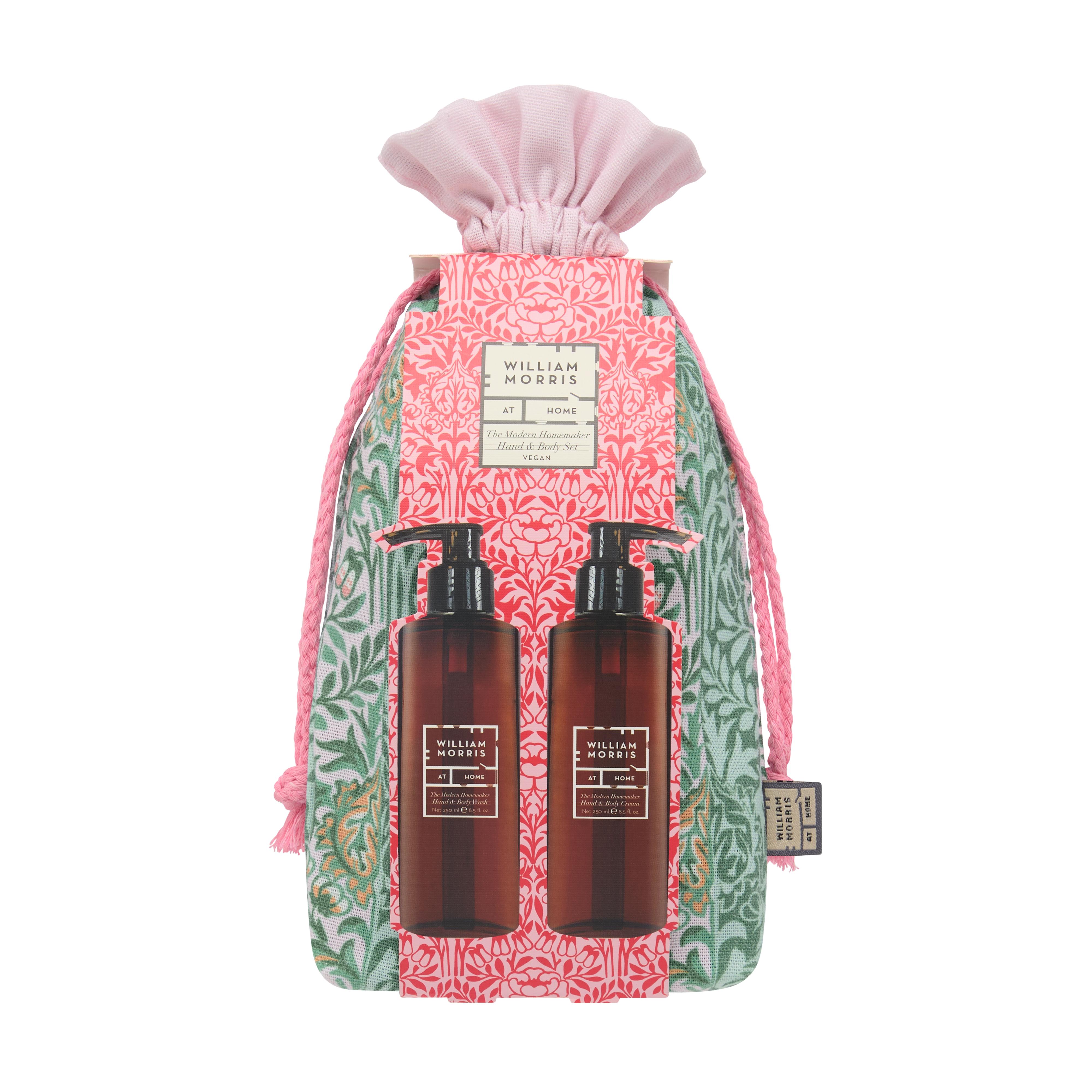 Set en poche tissu; soin mains et corps The Modern Homemaker