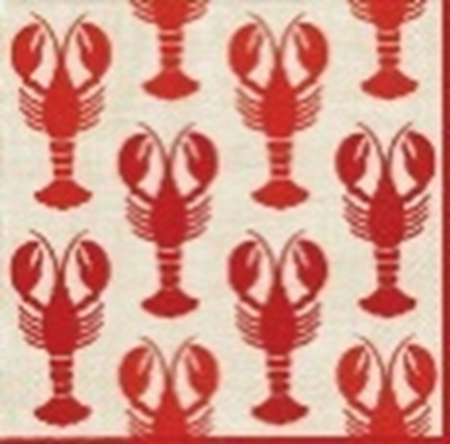 Serviettes Lobsters