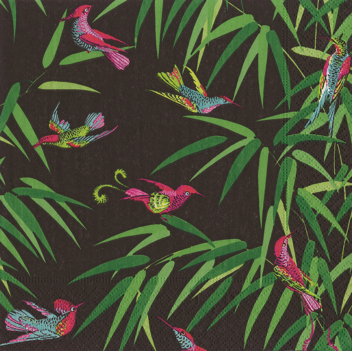 Serviette Lunch Birds in Paradise