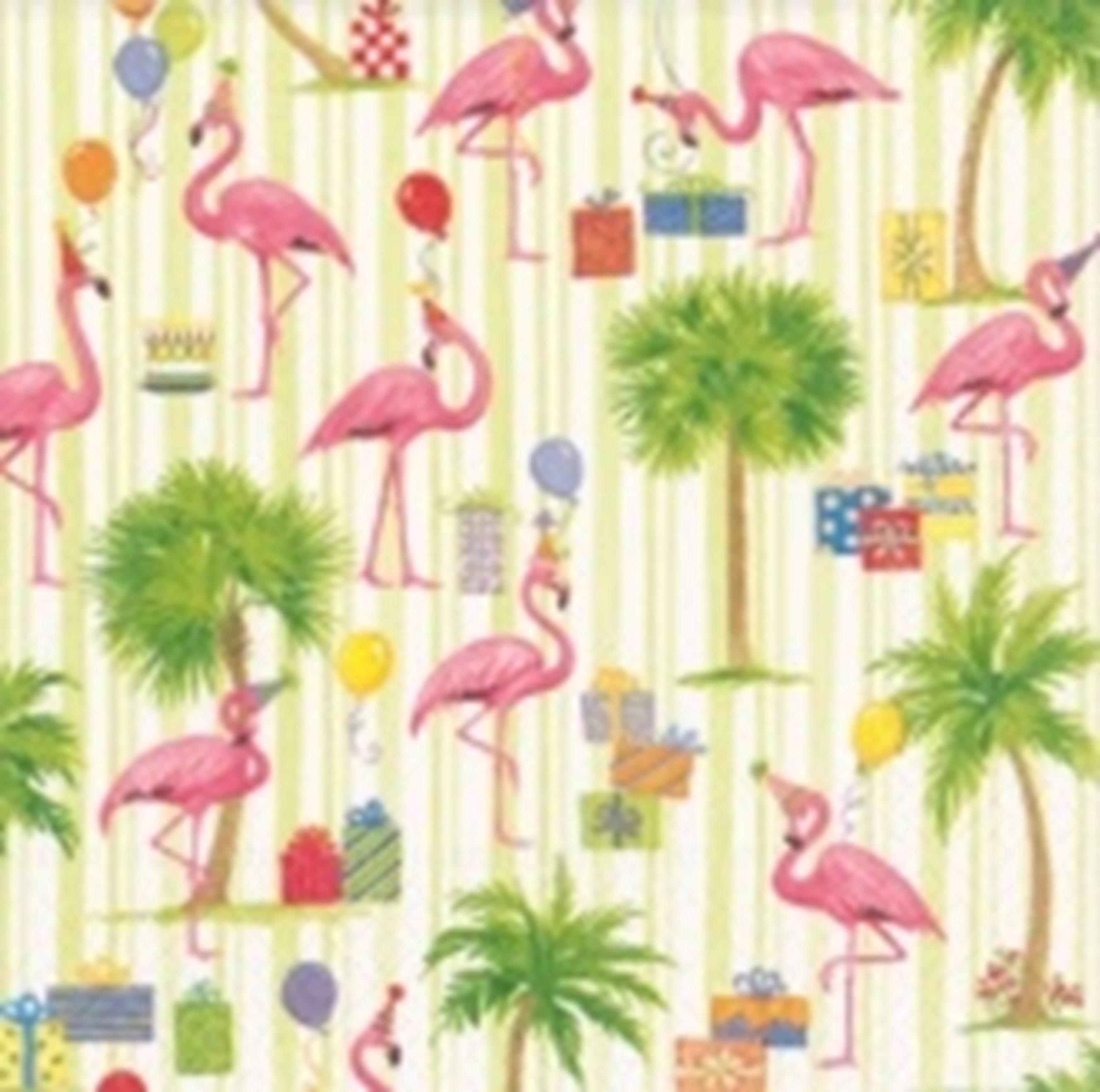Serviette Lunch Party Flamingos
