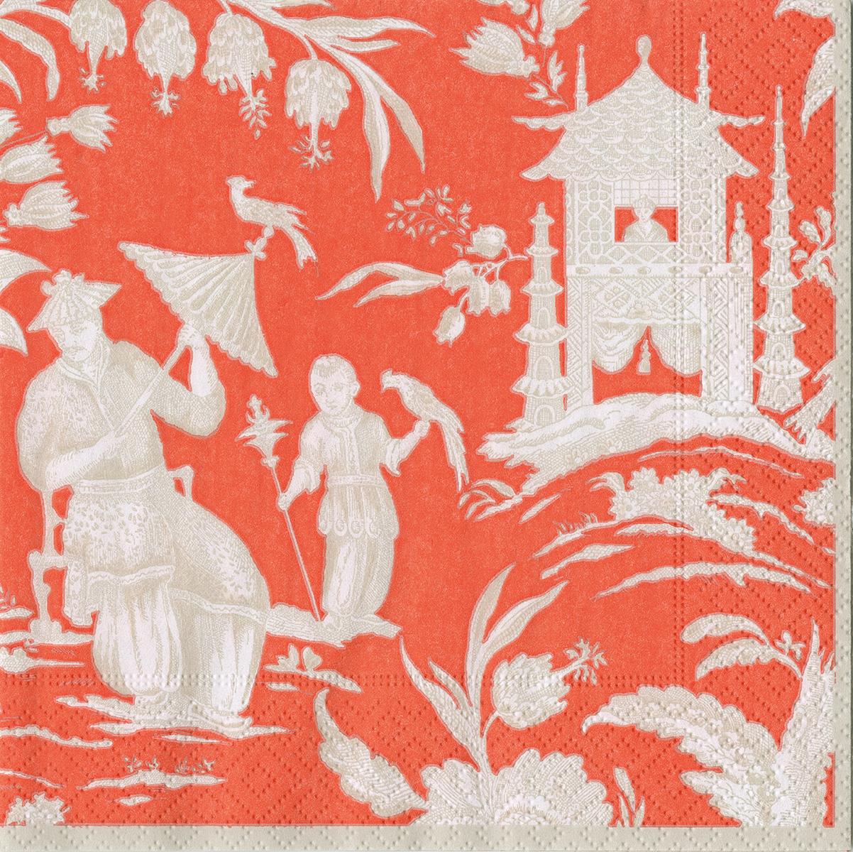 Serviette Cocktail Silk road