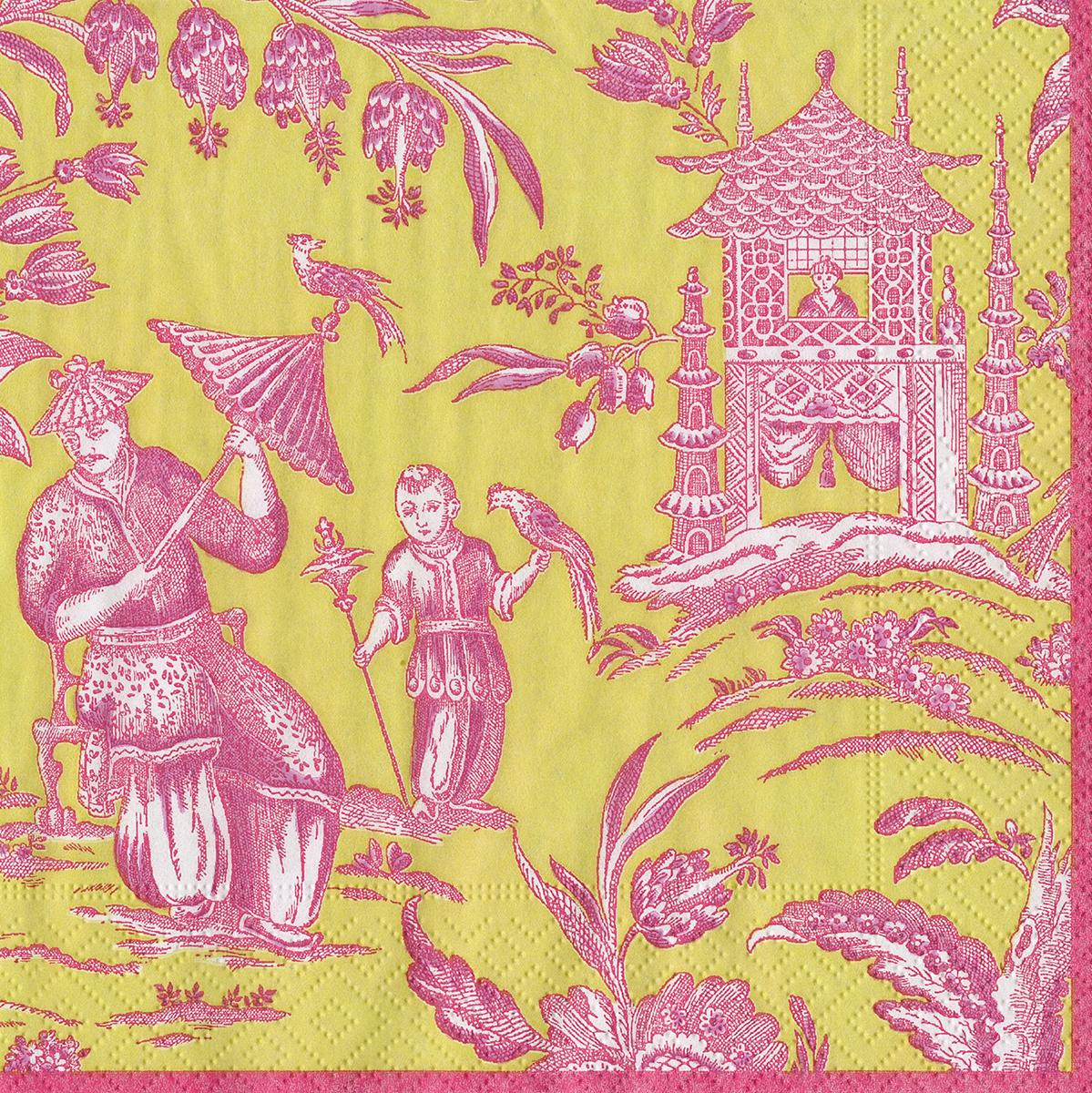 Serviette Lunch Silk road