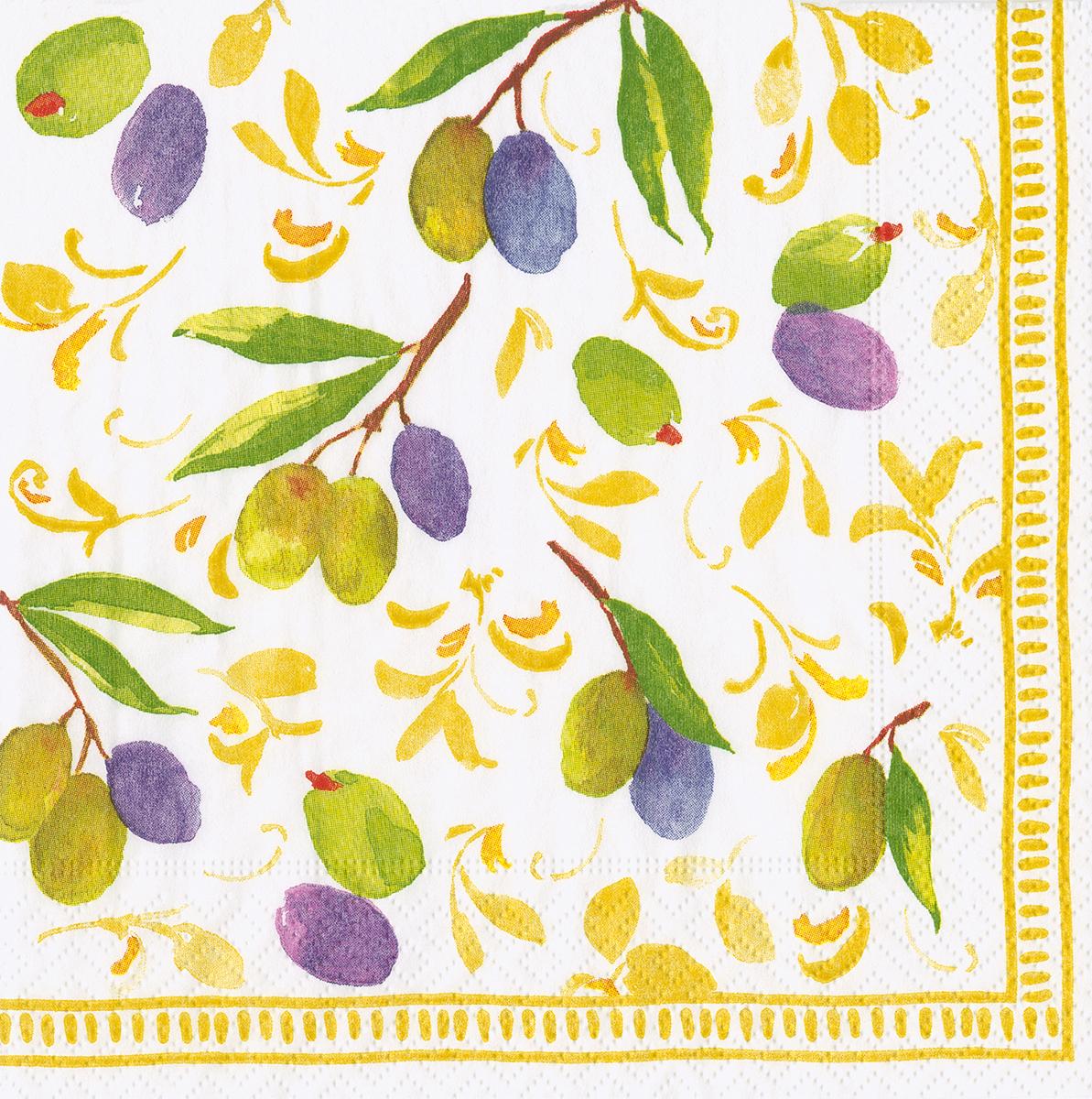 Serviette Cocktail Mediterranean