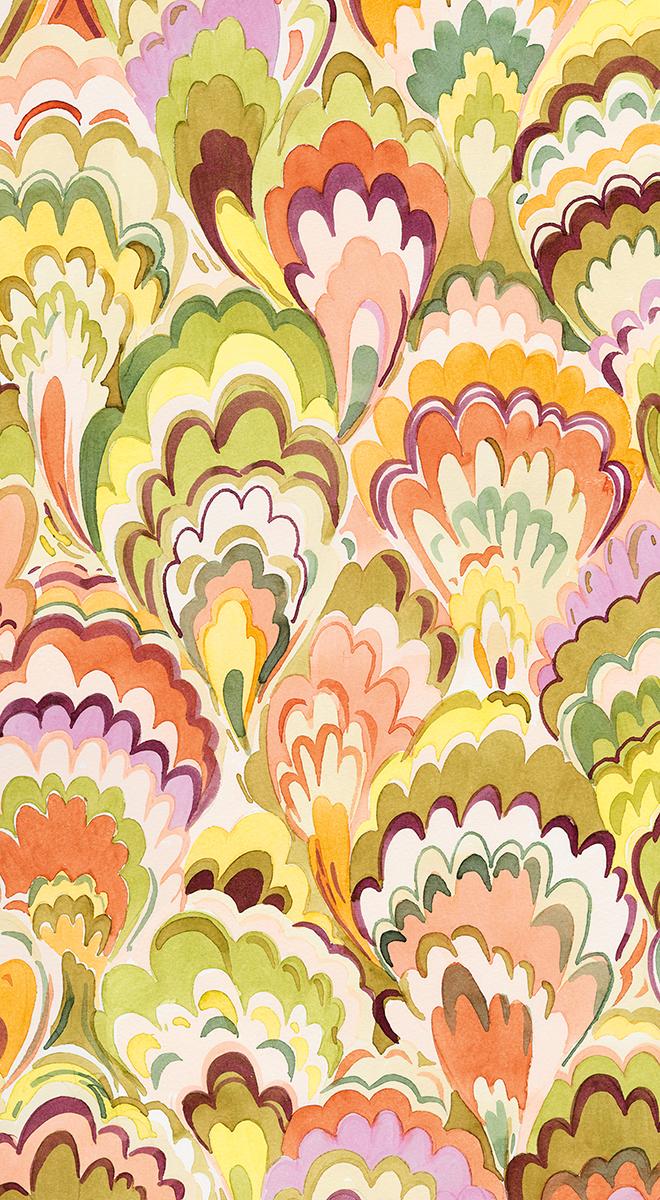 Serviette Buffet Marbled ceramique