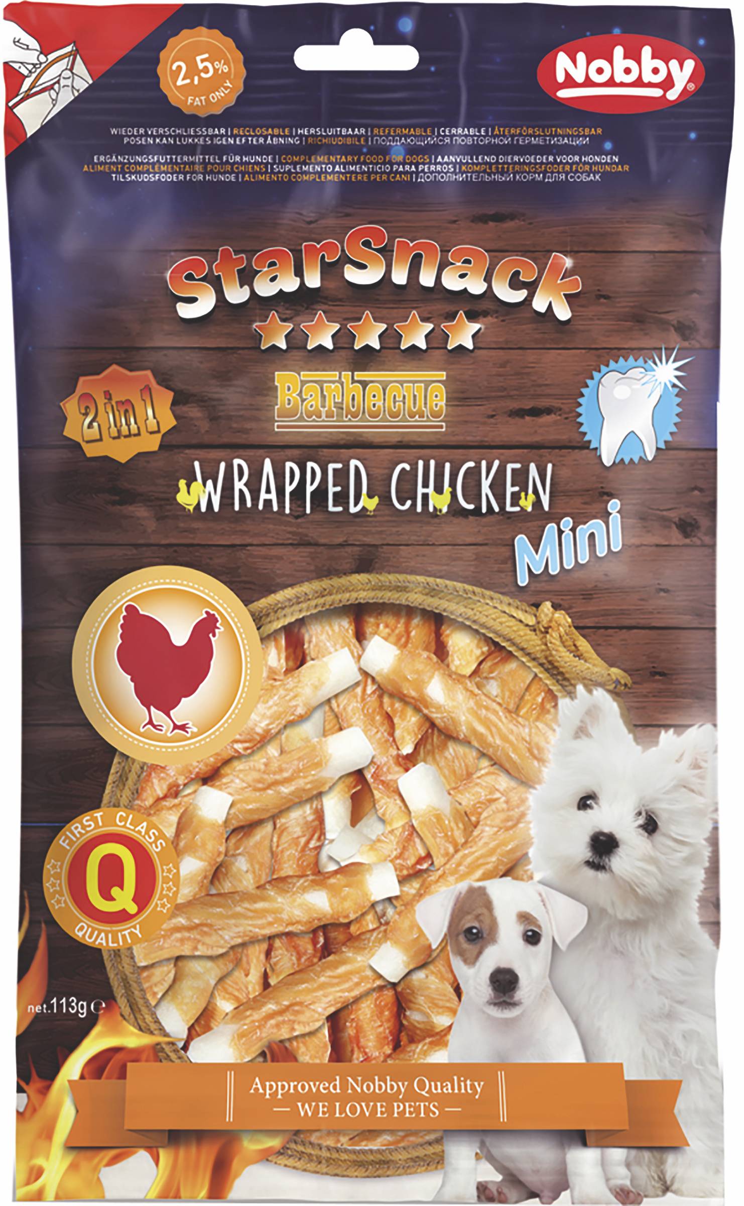 StarSnack Wrapped Chicken, 113 g