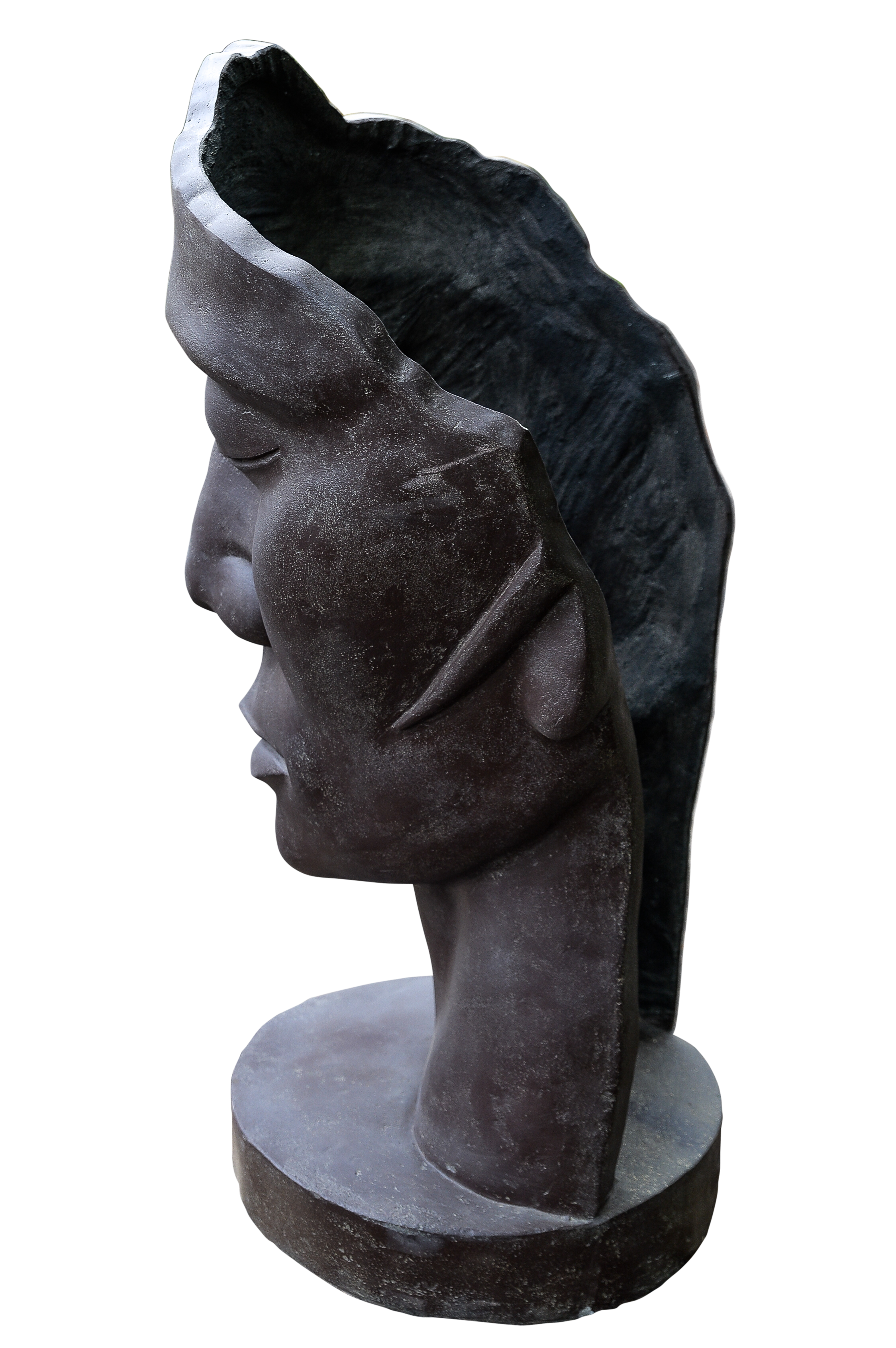 Masque Humain incliné à Gauche