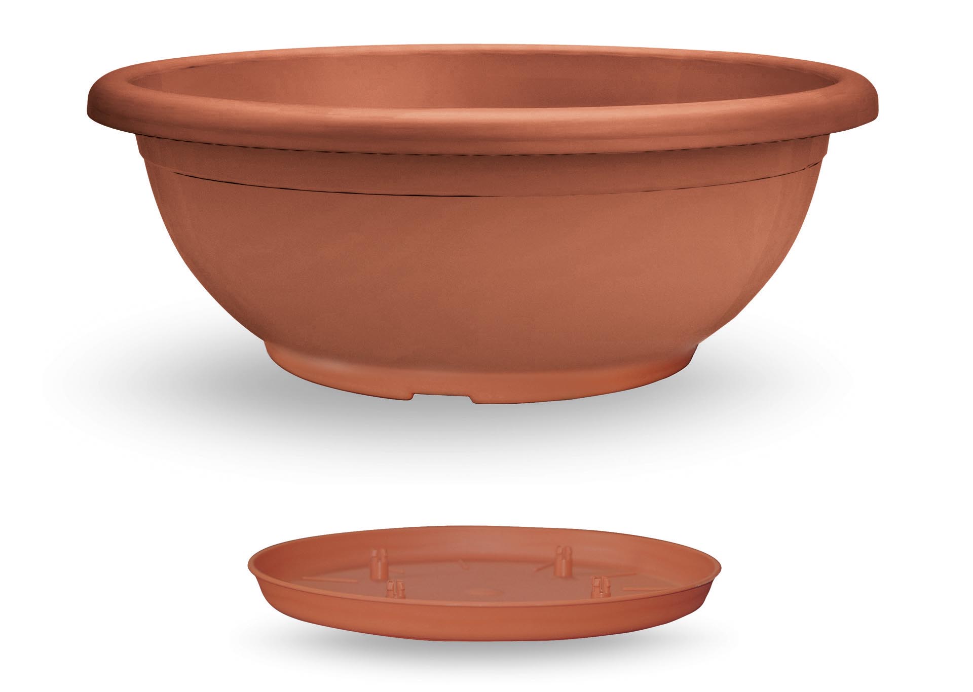 Coupe Naxos avec Soucoupe ø 30 cm Mauve