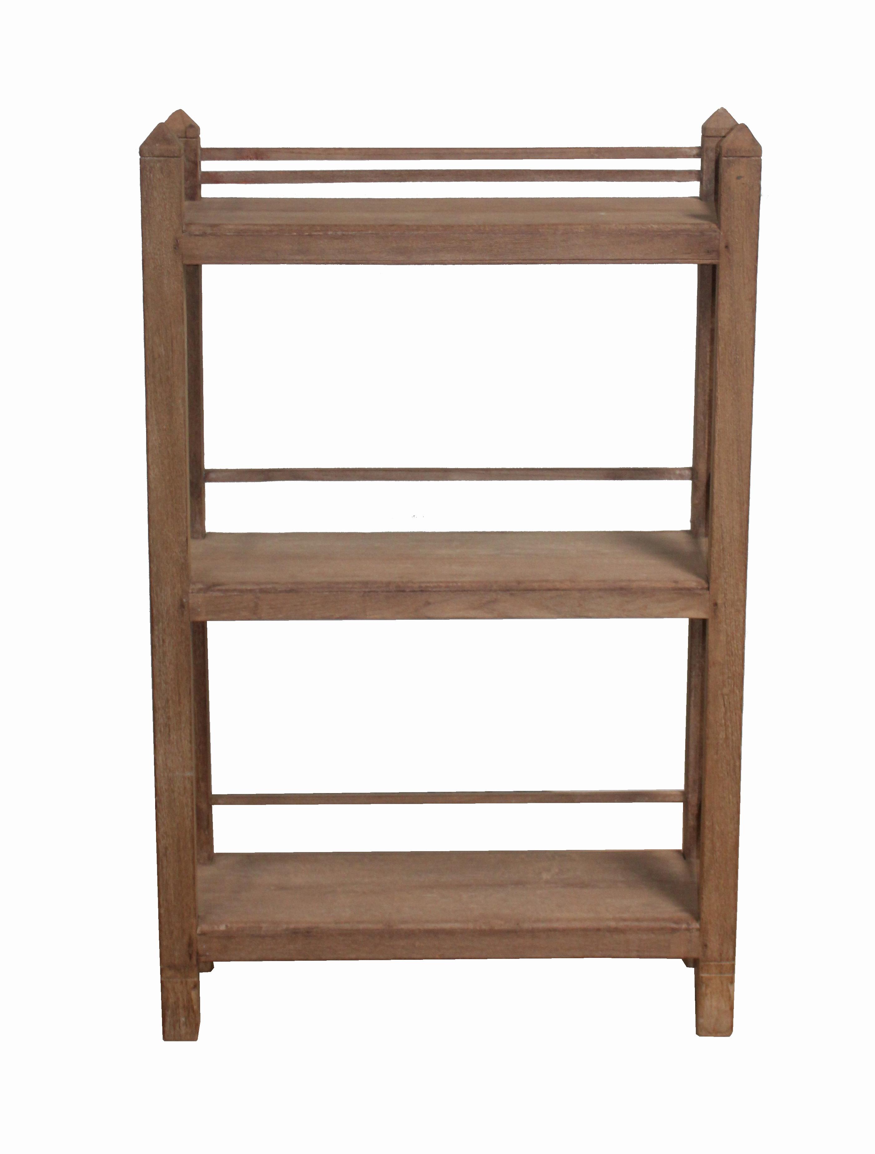 Etagère 3 plateaux en teck ancien