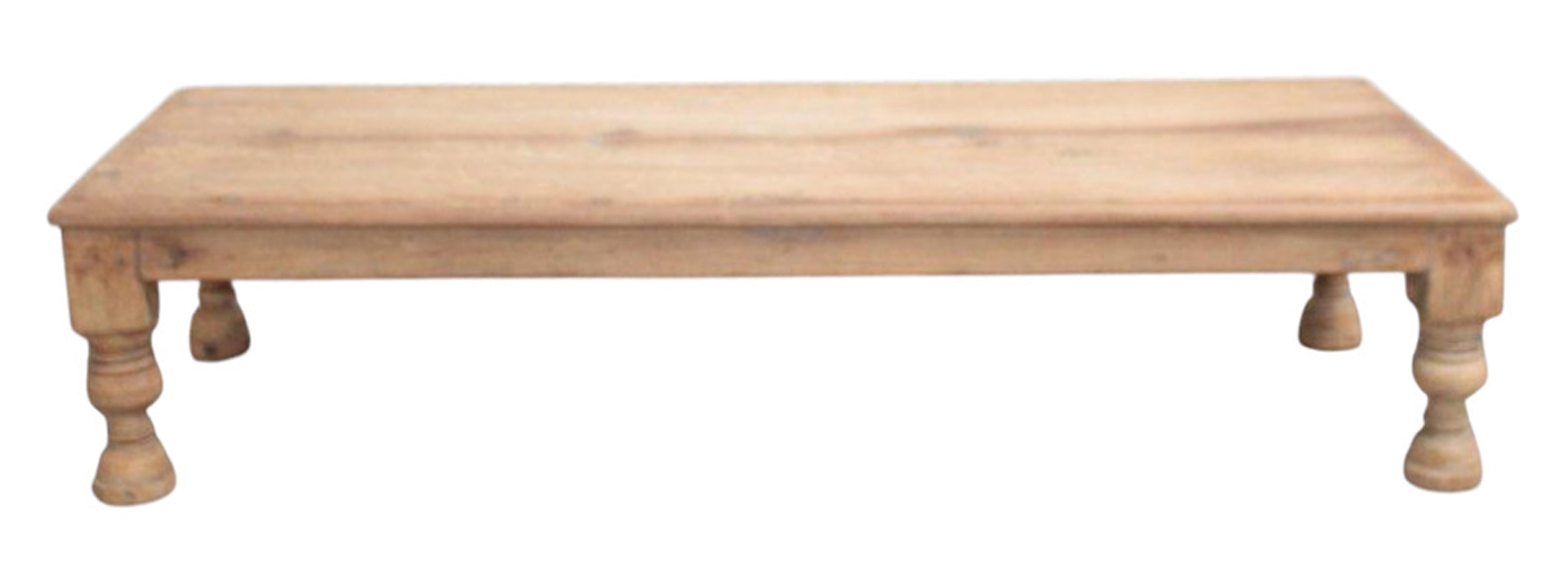 Table basse en teck ancien