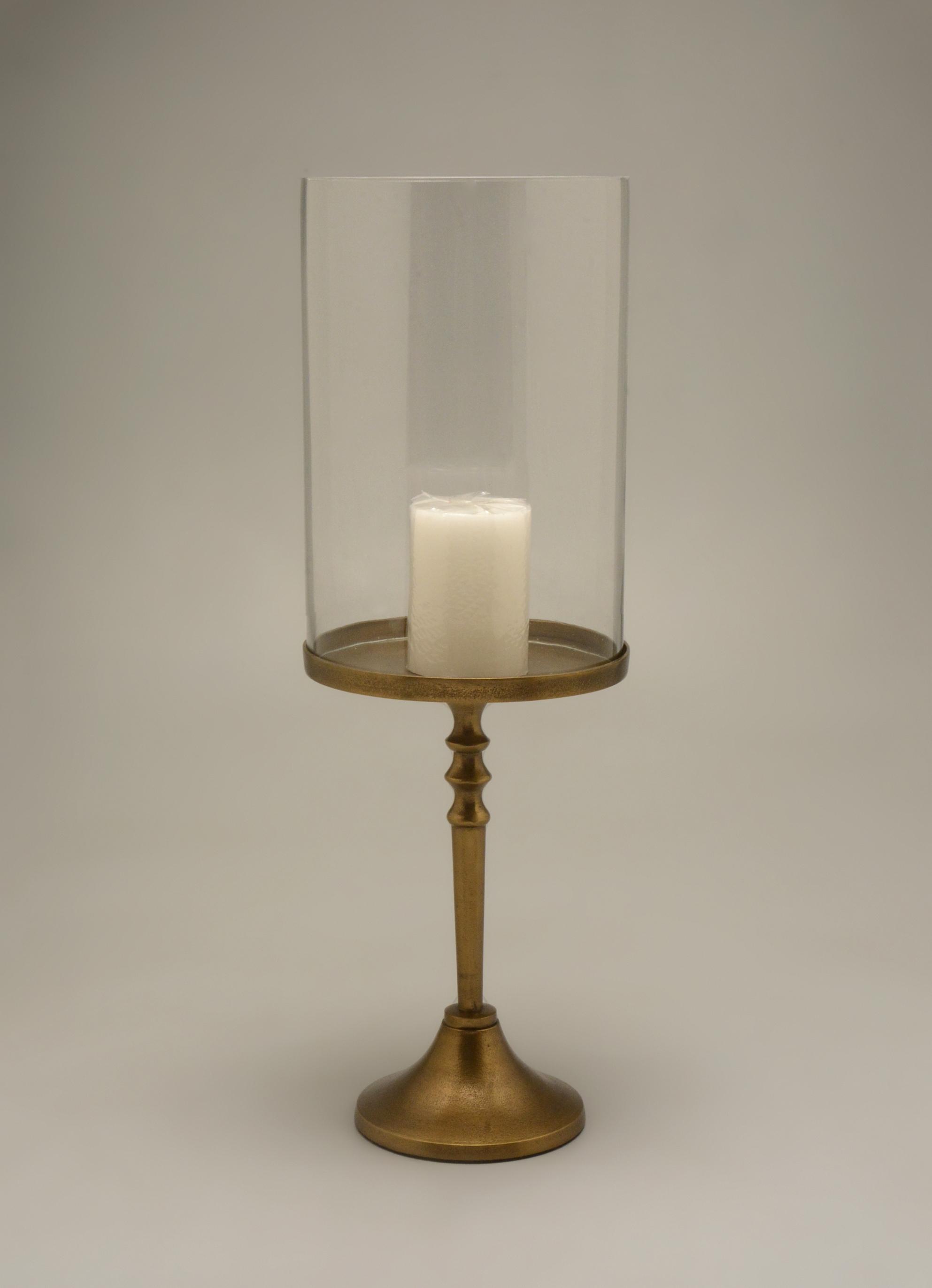 Bougeoir avec verre Antoine