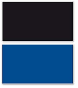 Fond pour aquarium  bleu/noir