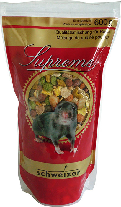 Mél. de qualité pour rats 600 g QRA