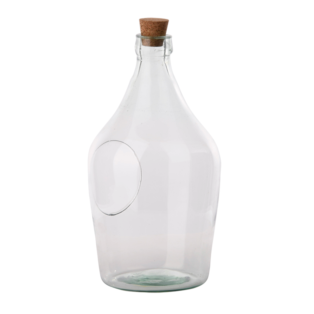 Bouteille terrarium ouverte 3L