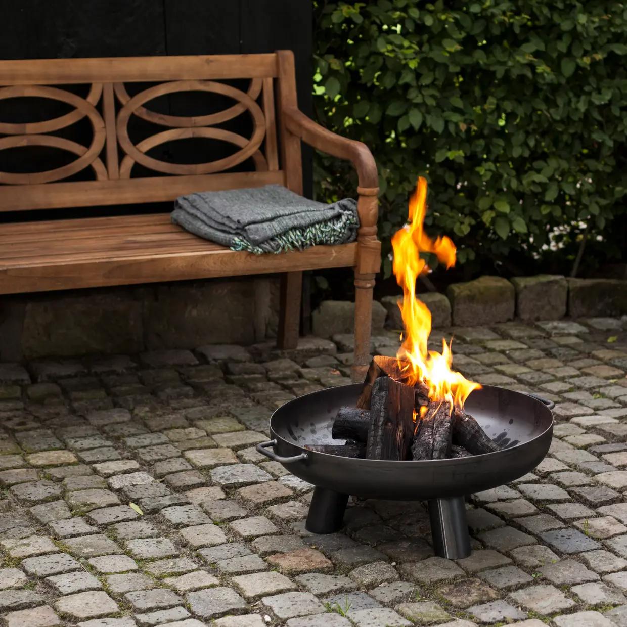 Coupe à feu acier 60 cm