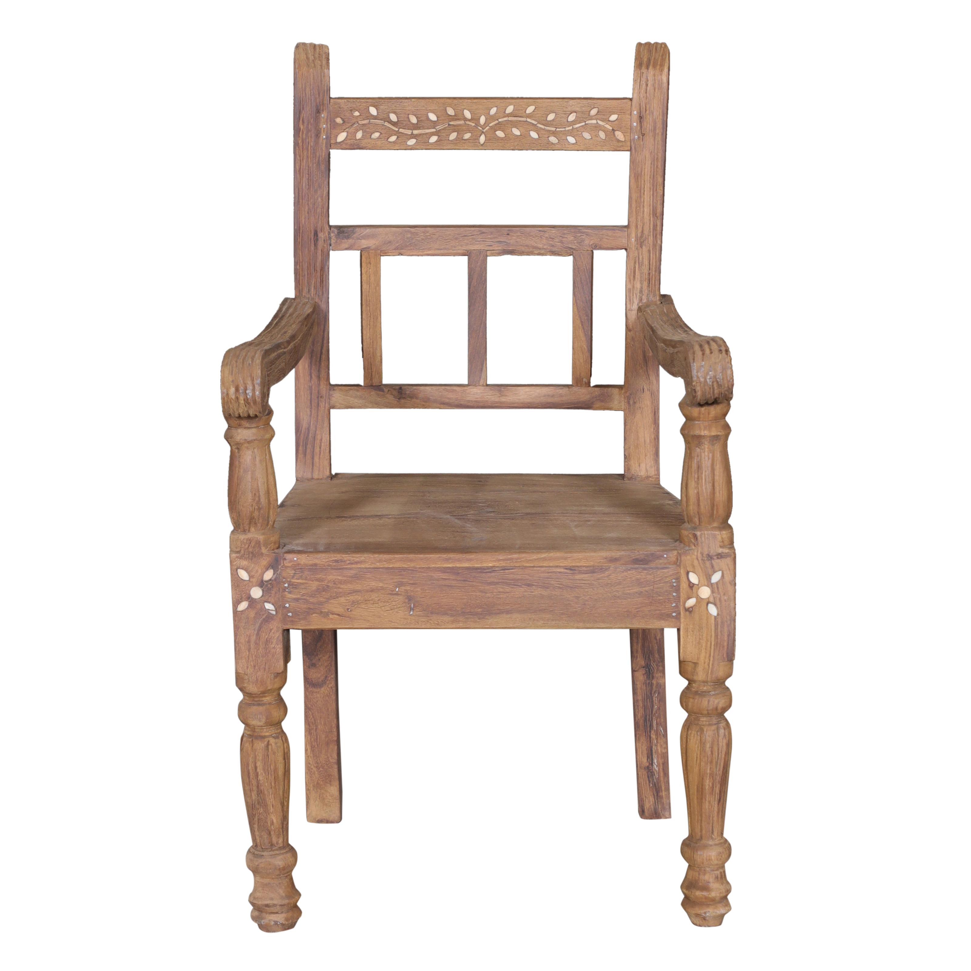 Chaise en teck ancien
