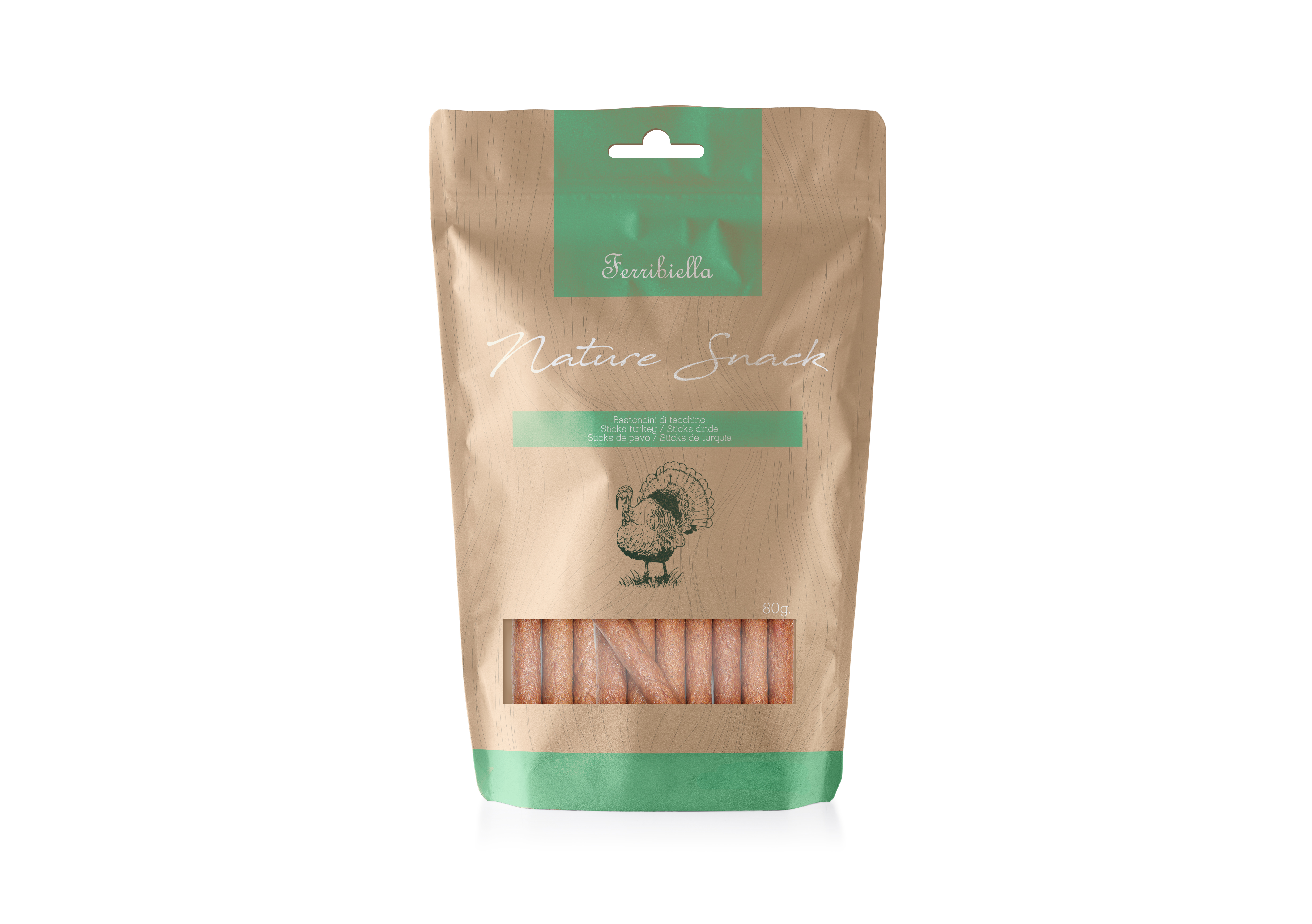 Friandise chien Nature snack Stick dinde 80gr