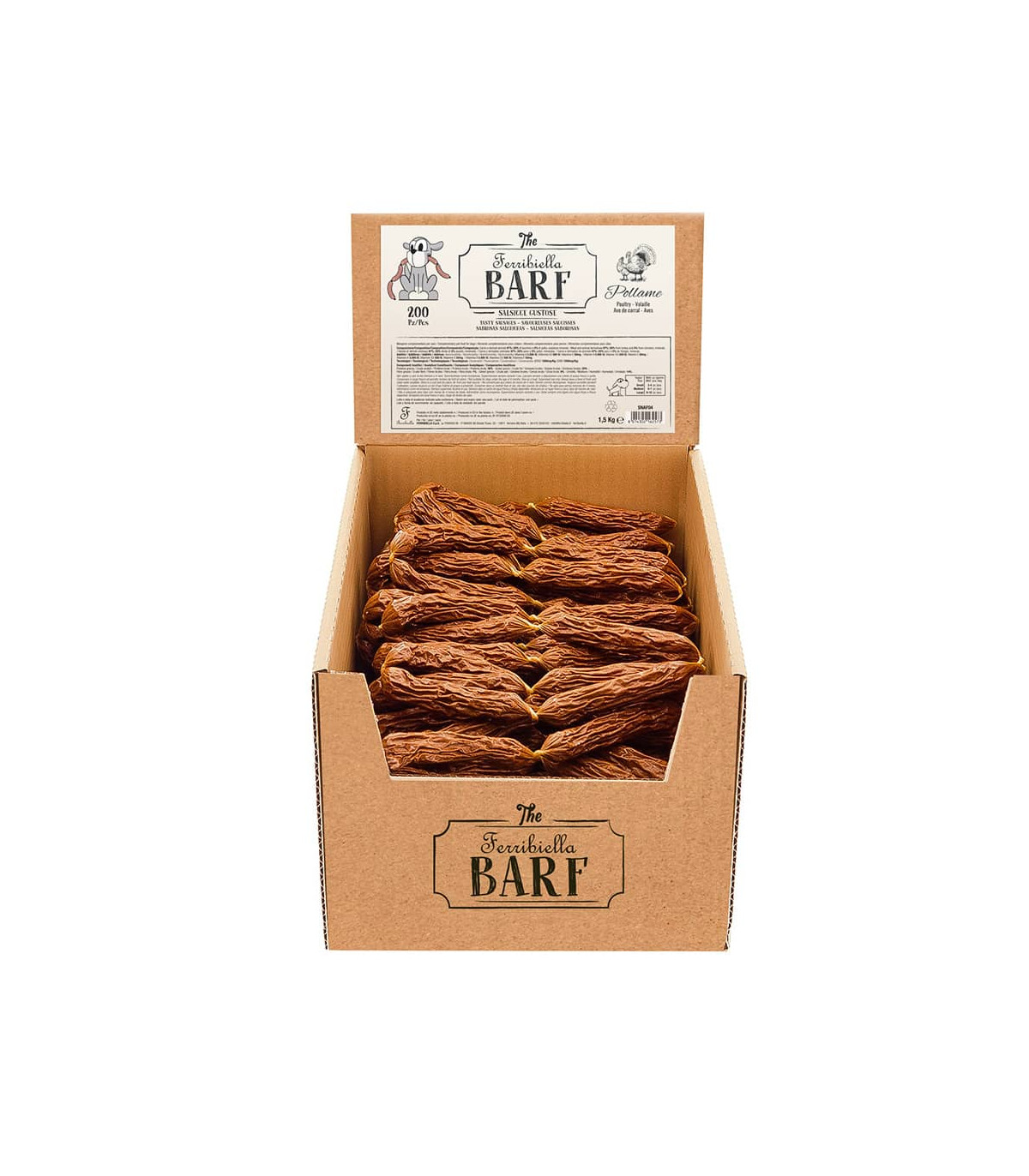 Saucisse Ferribiella b?uf poulet pc