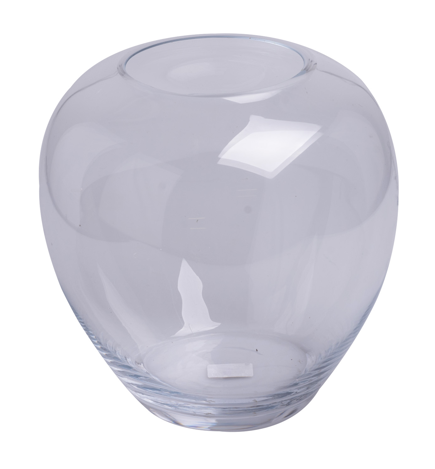 Vase boule allongée