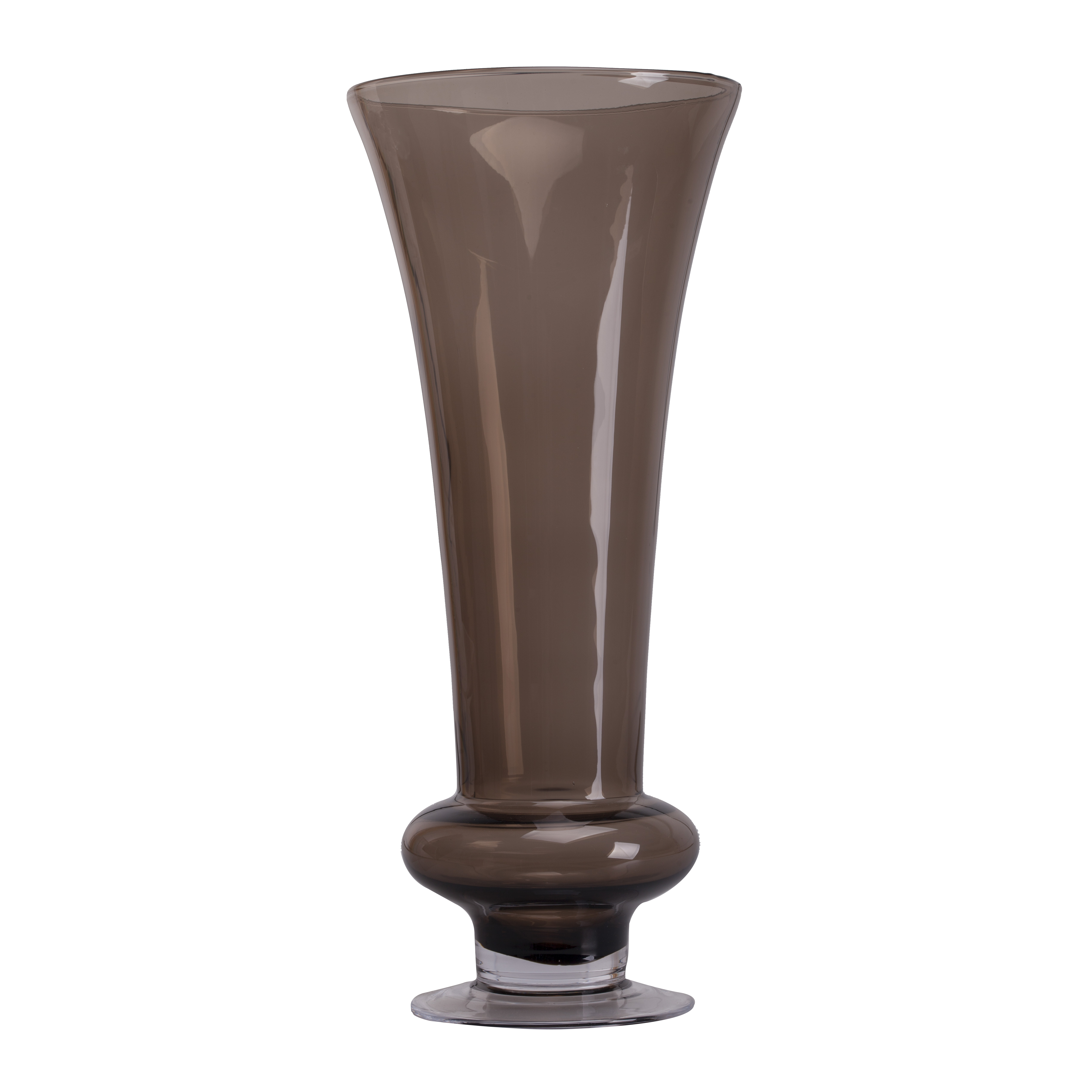 Vase tulipe avec boule à la base