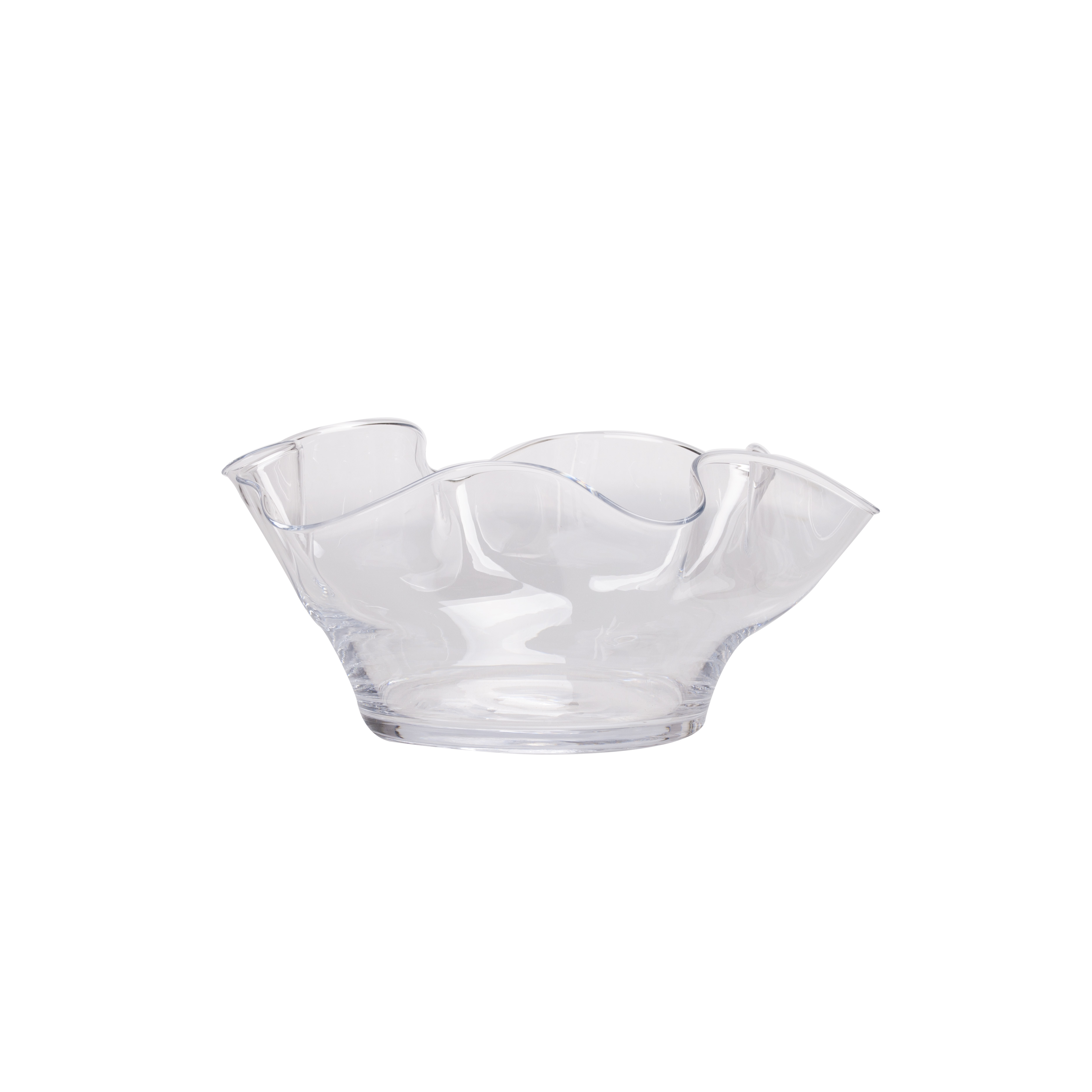 Photophore fleur en verre