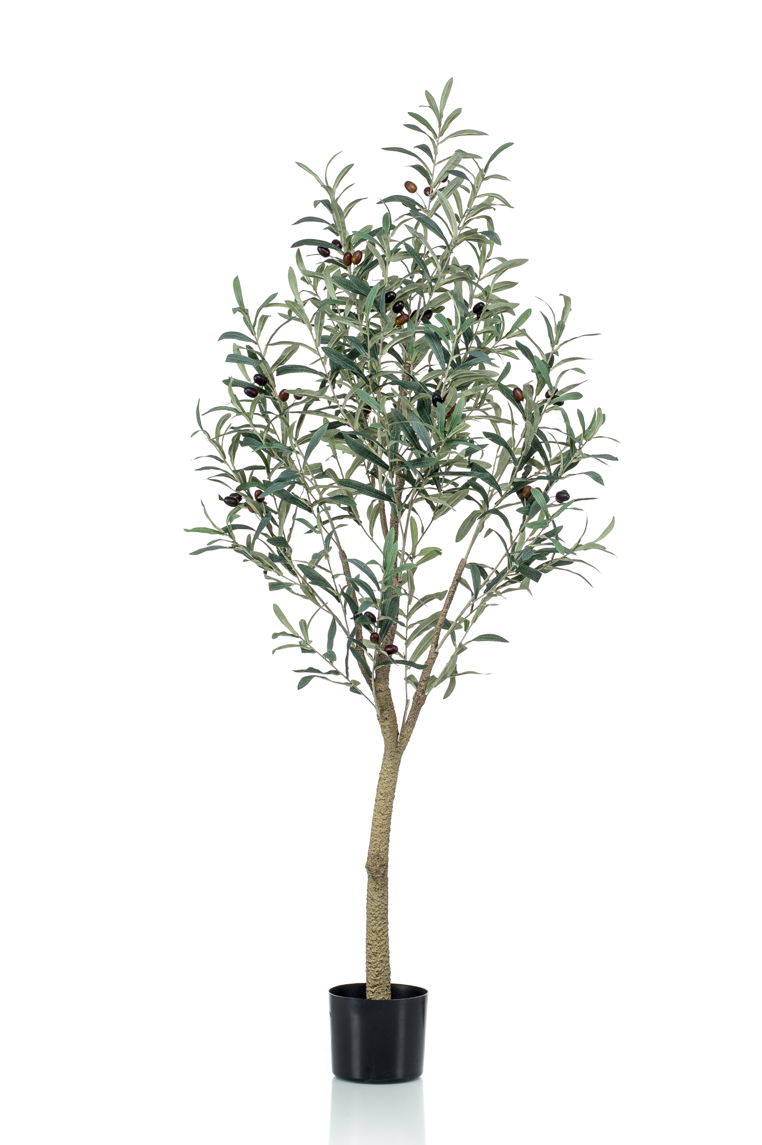 Olivier tige avec olives artificiel