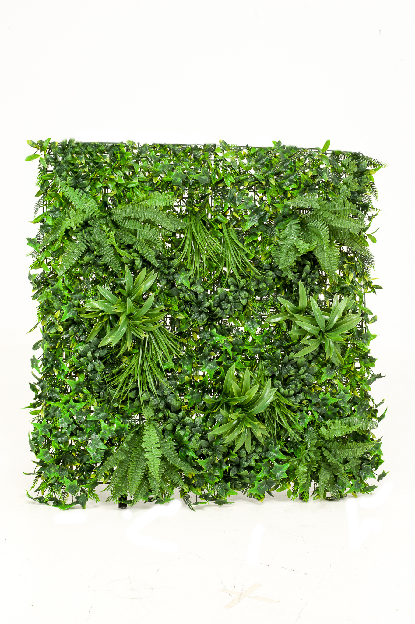 Plantes mix en plaque résistant UV artificiel