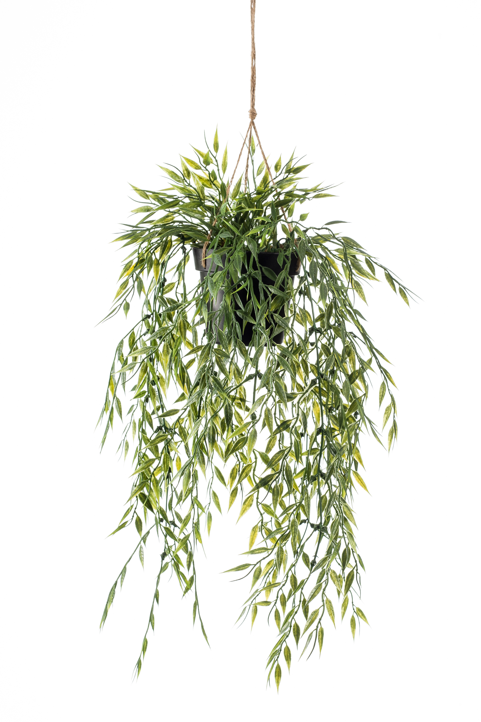 Bambou retombant en pot artificiel