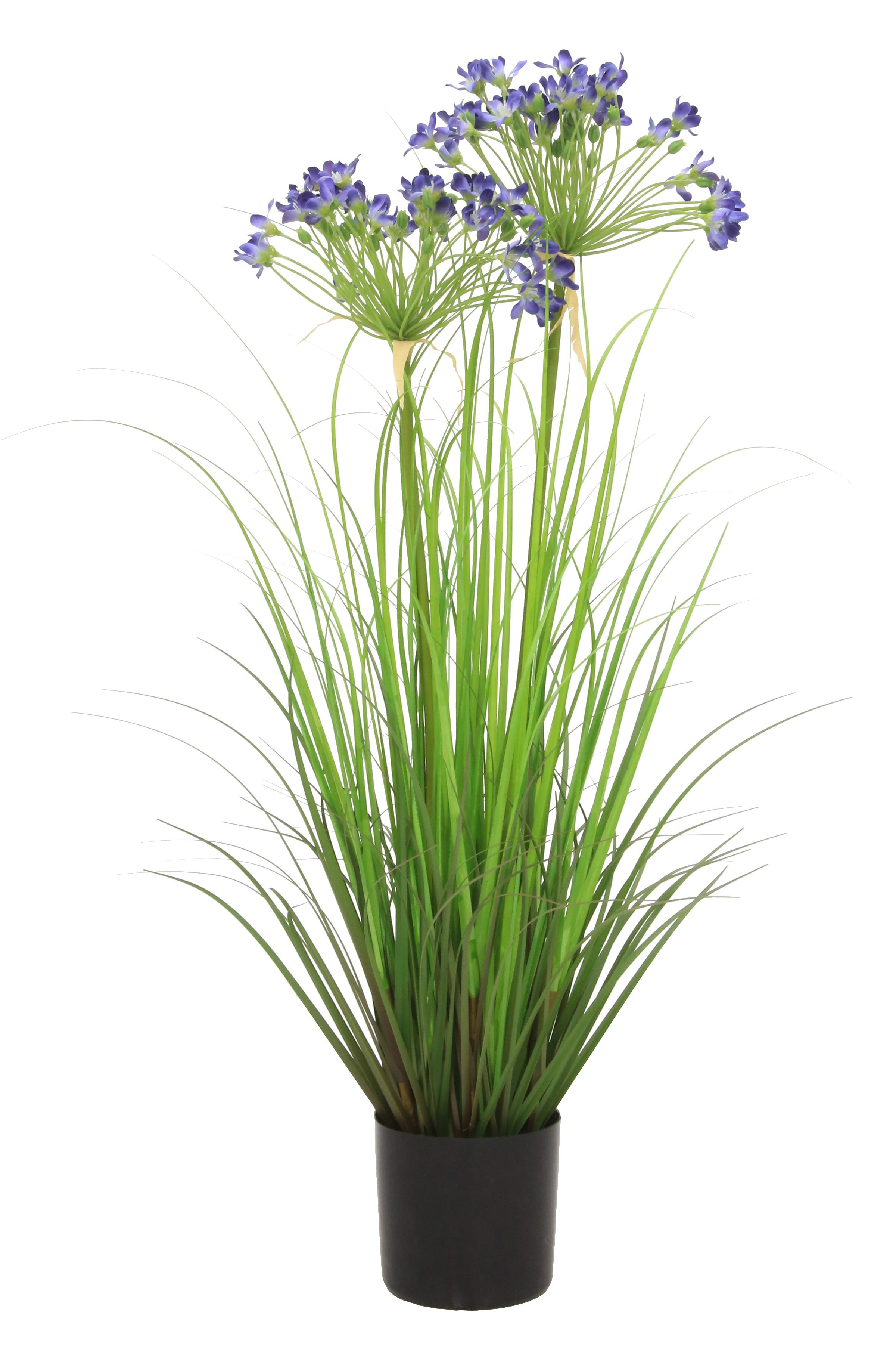 Graminée Agapanthus artificielle