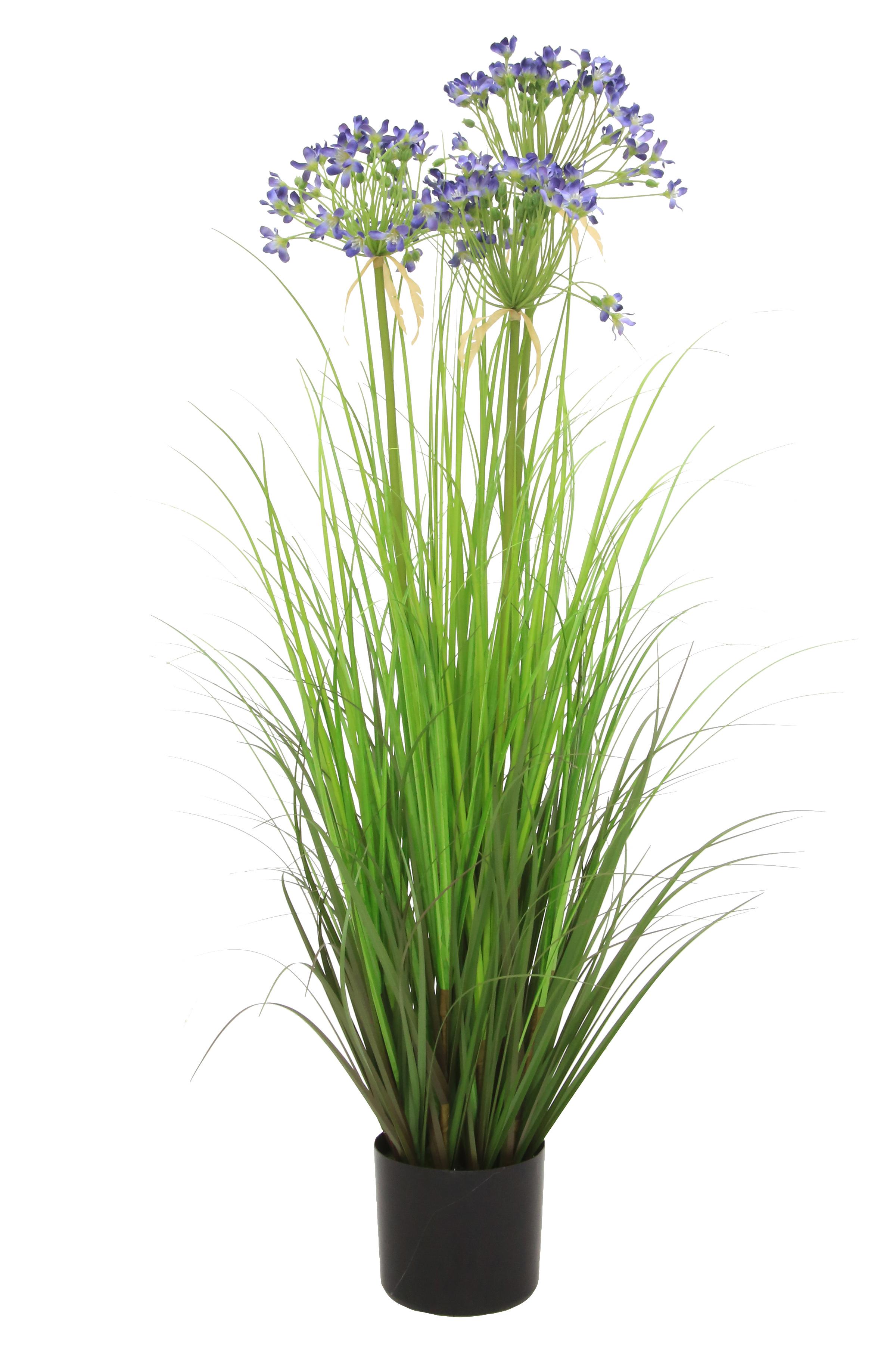 Graminée Agapanthus artificielle