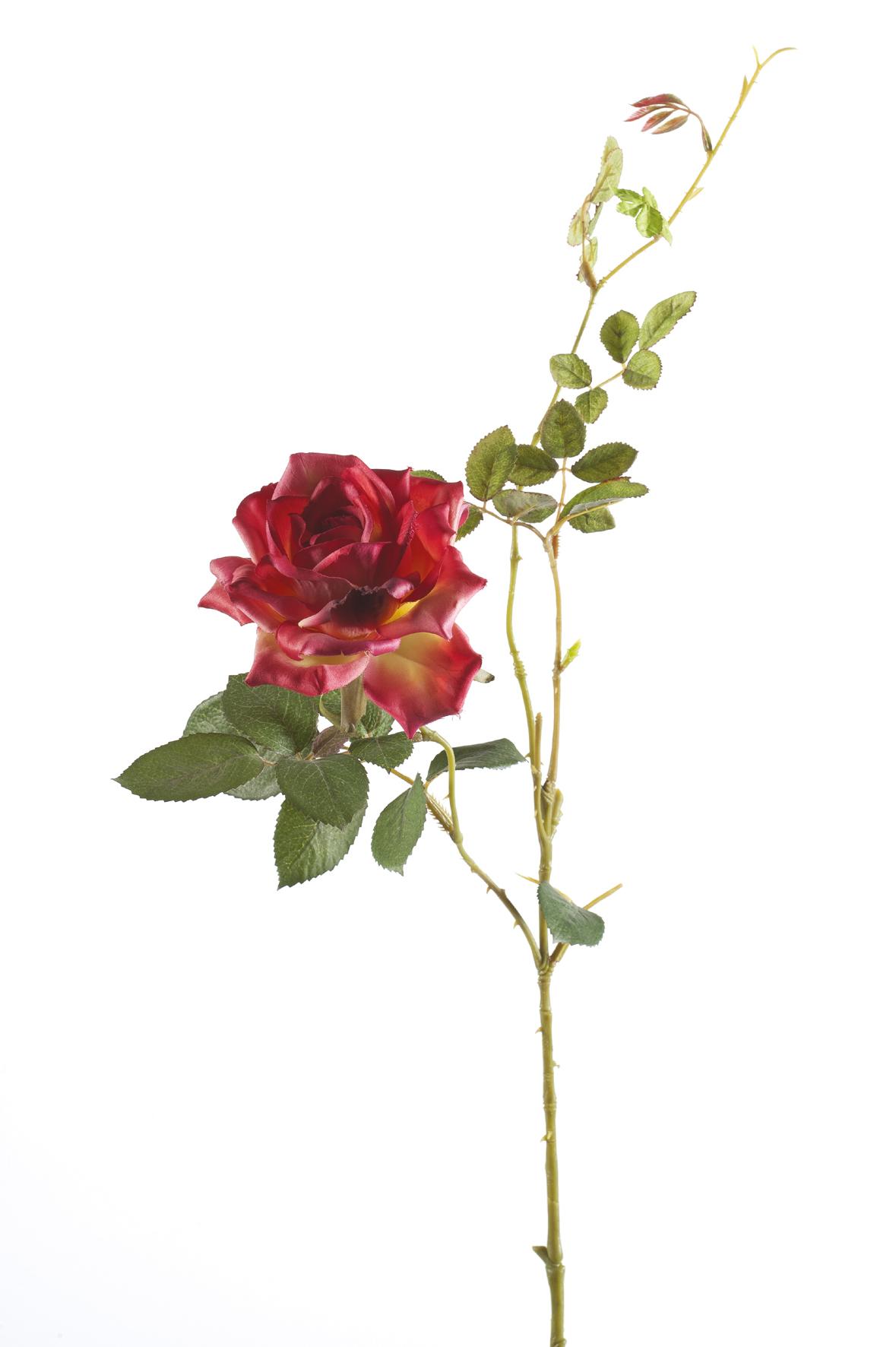 Rose Dianna en branche artificielle
